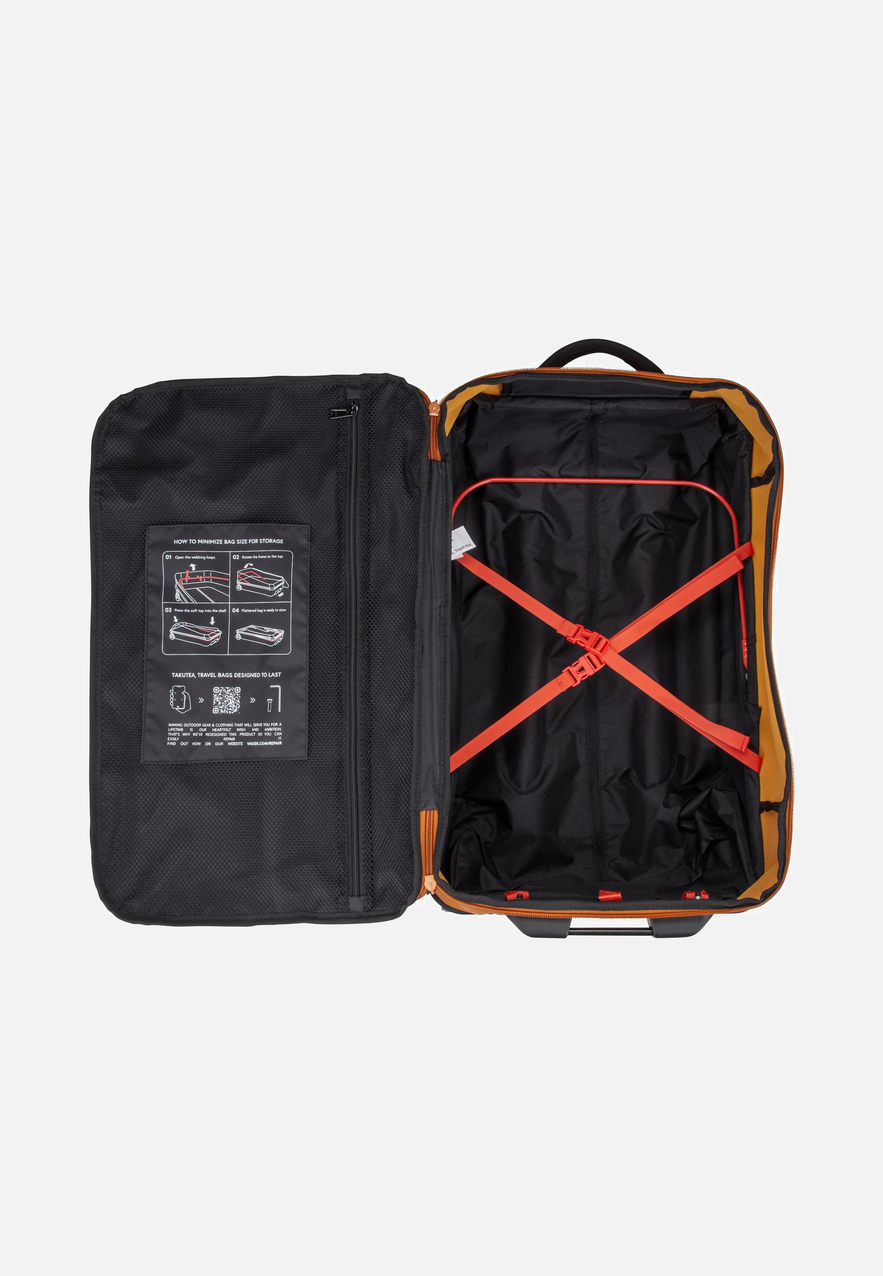 Vaude Takutea 65 Silt Brown Suitcase