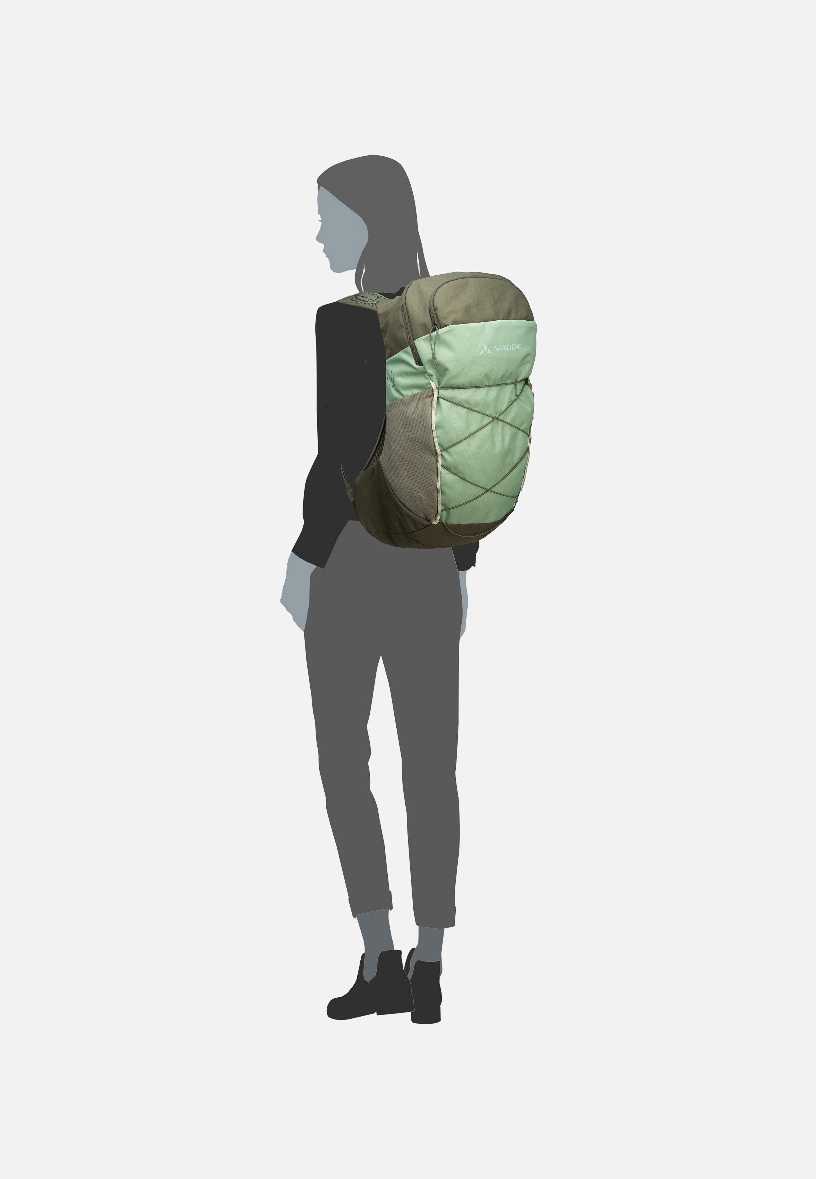Vaude - Women's Agile Air 18 Willow Green - Hiking Backpack | Women-Image