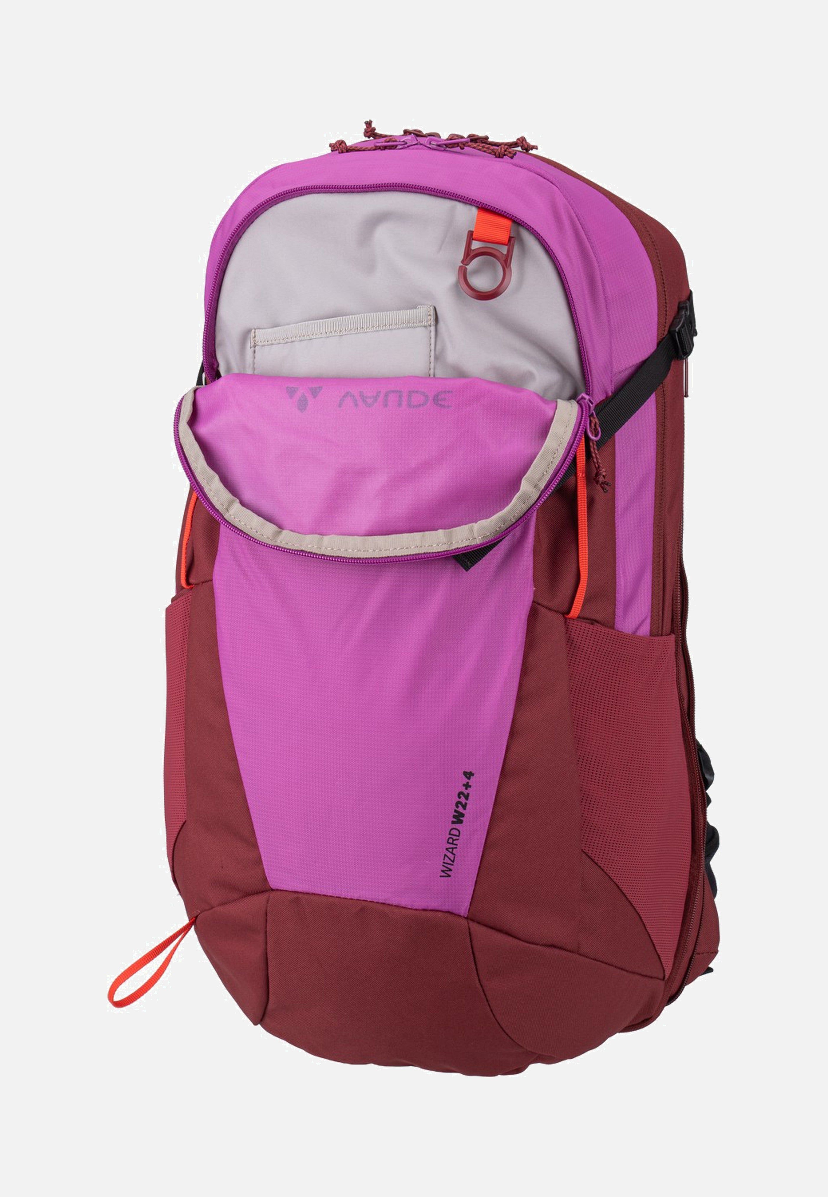 Vaude Women's Wizard 22+4 Magenta Hiking Backpack