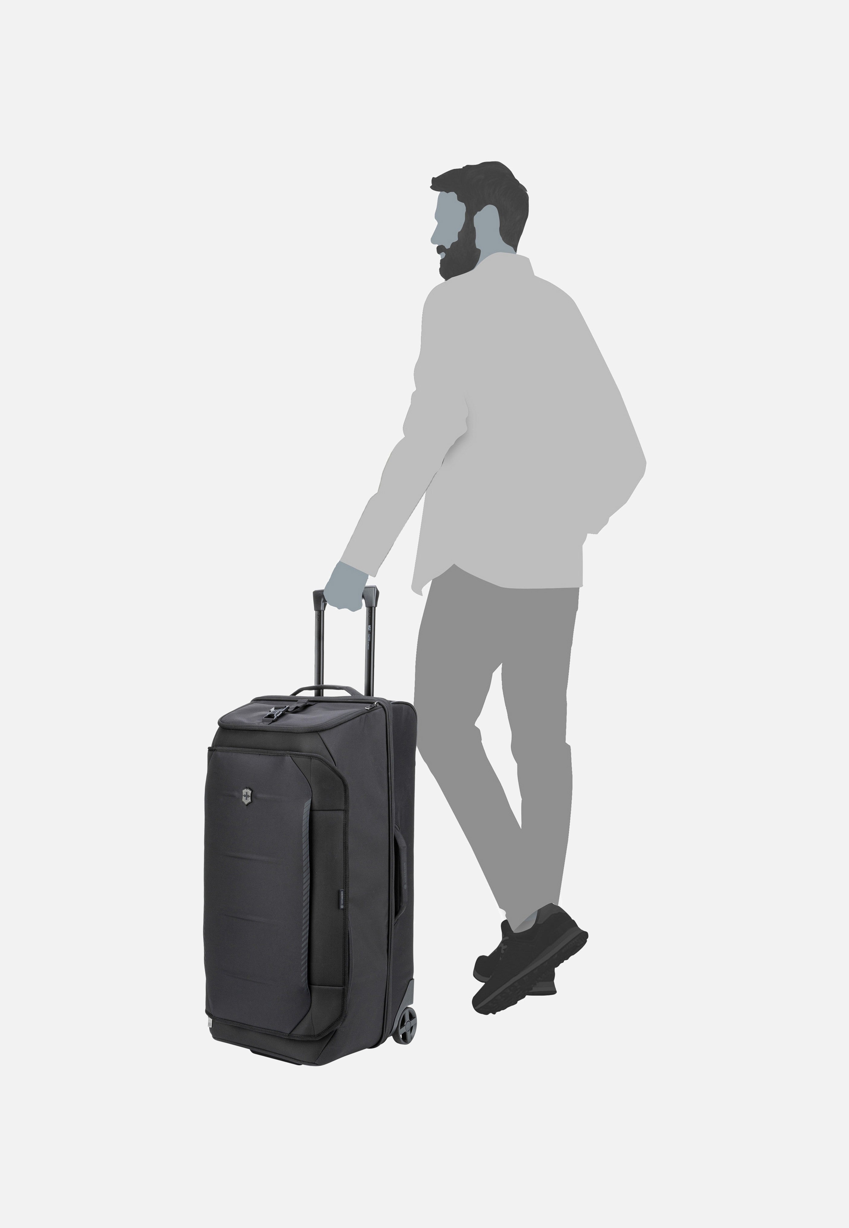 Victorinox - Crosslight Wheeled Duffel Black - Suitcase | Neutral-Image
