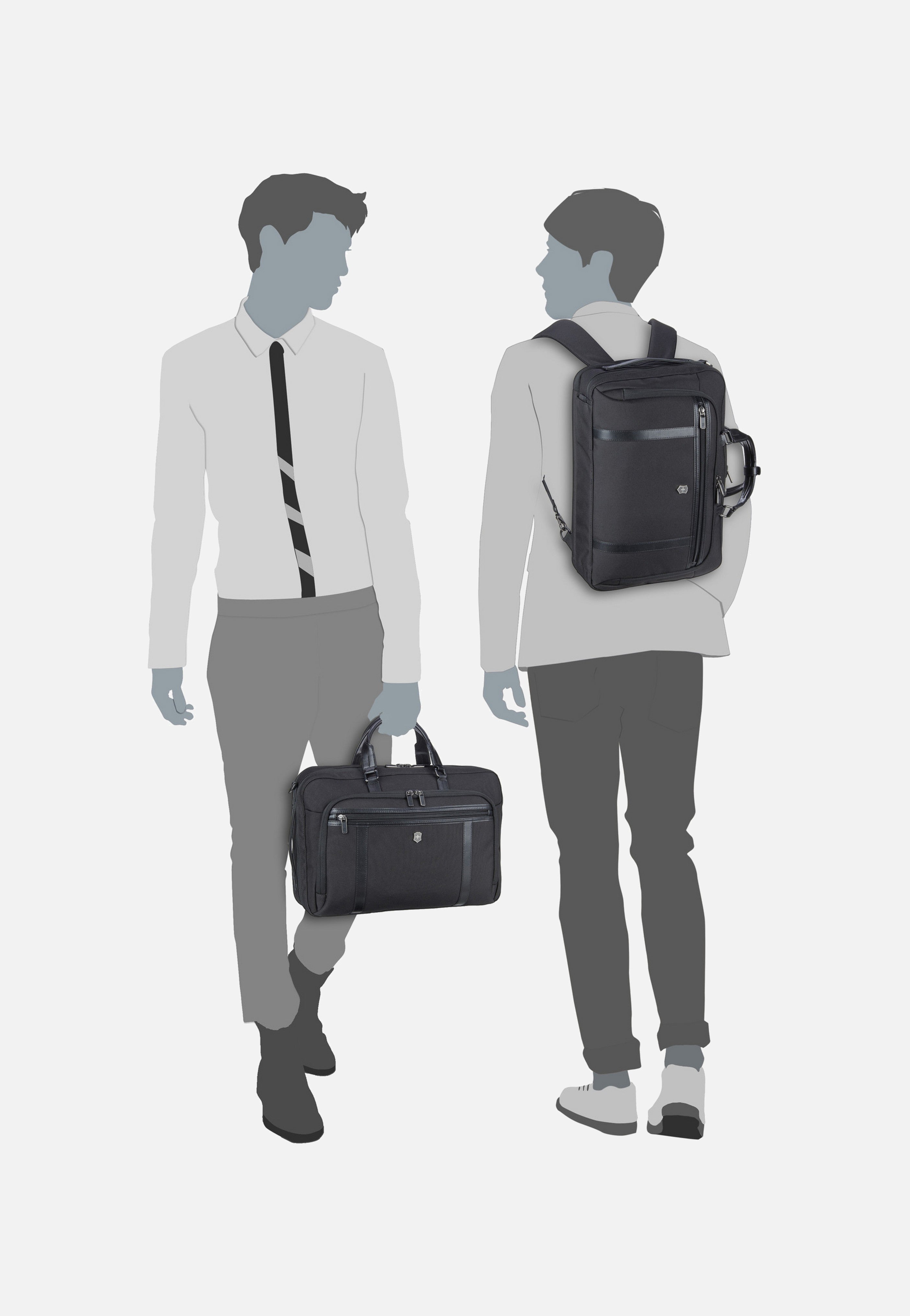 Victorinox - Werks Professional Cordura 2-Way Carry Black - Backpack | Neutral-Image