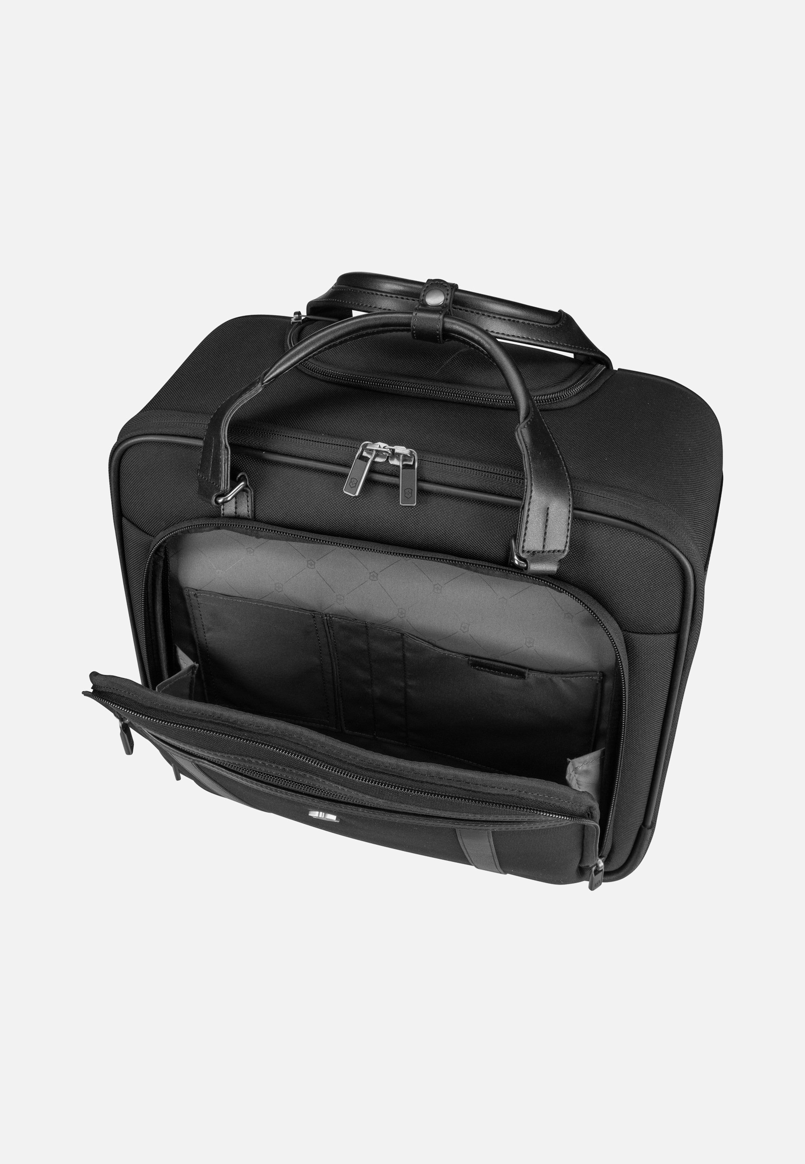Werks Professional Cordura Wheeled Business Brief Compact Black - Pilo