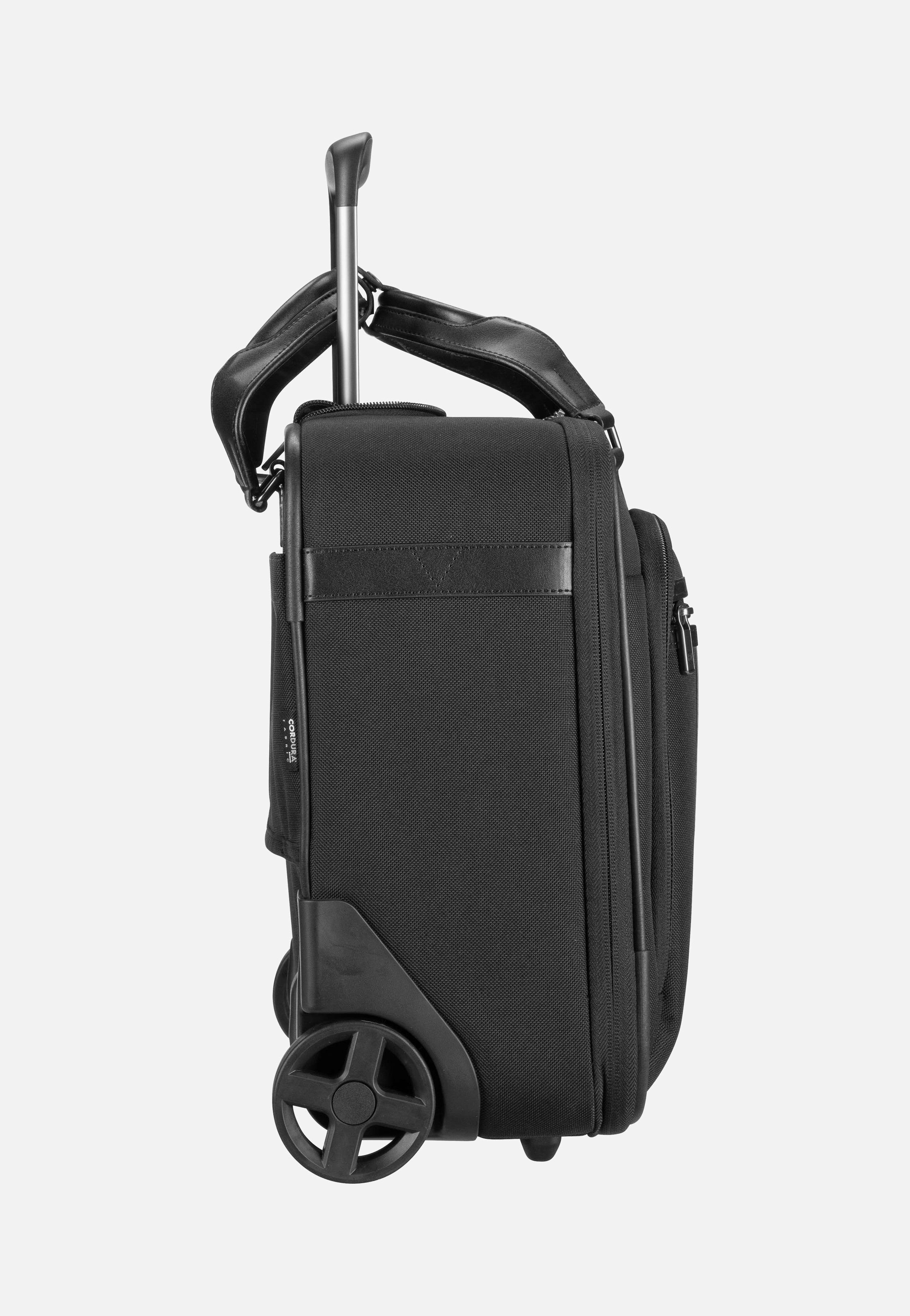 Werks Professional Cordura Wheeled Business Brief Compact Black - Pilo