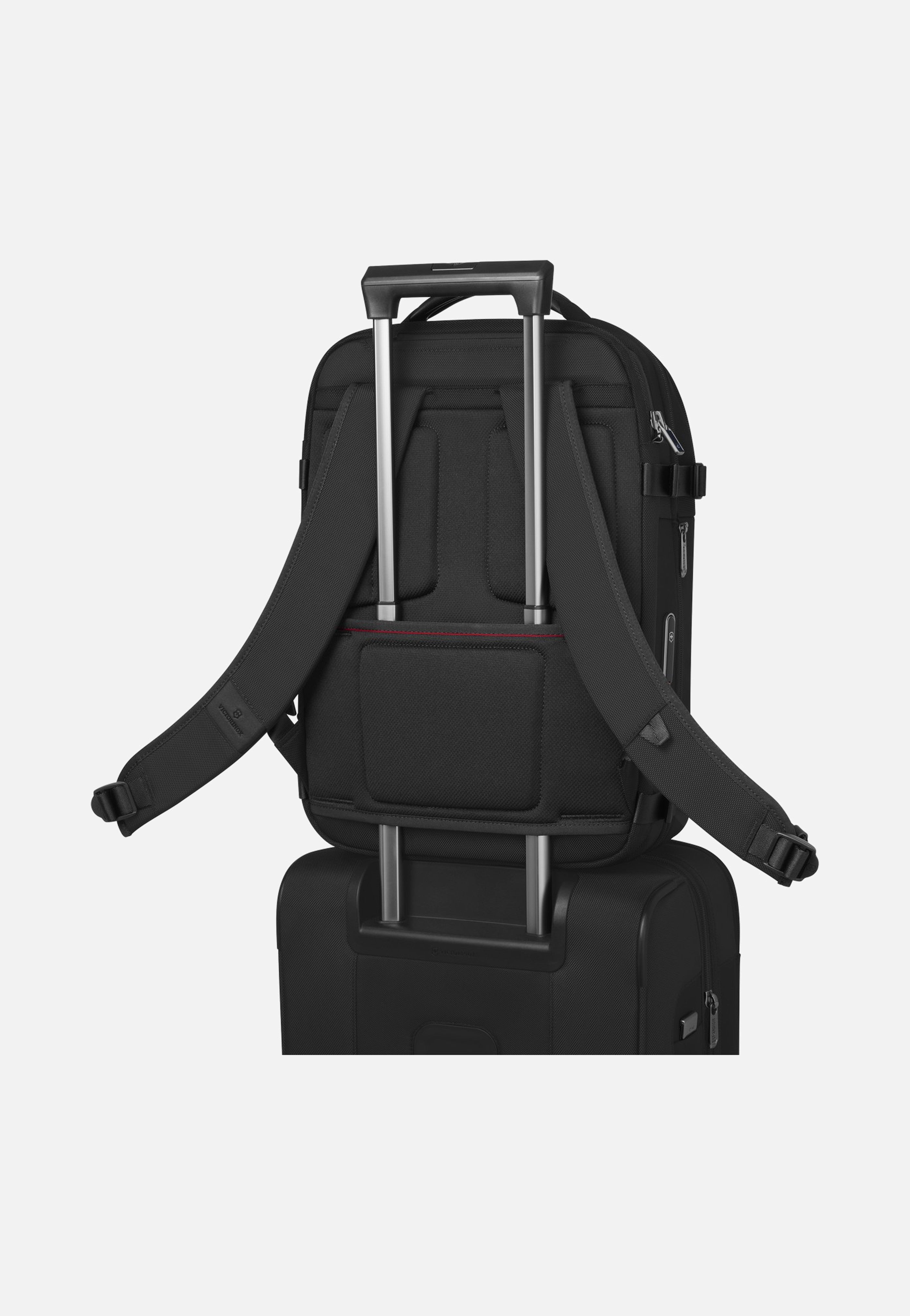 Victorinox Werks Traveler 7.0 Boarding Bag Black Travel Backpack