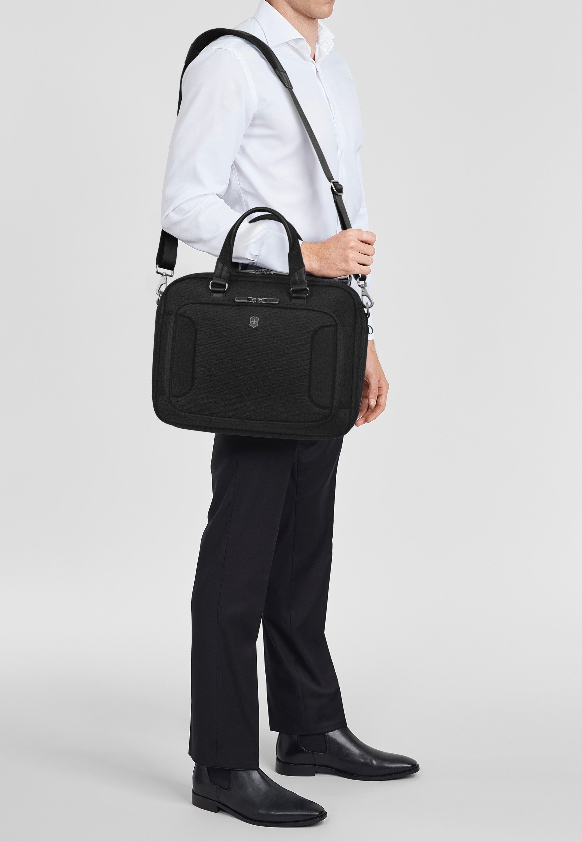 Victorinox Werks Traveler 7.0 Compact Black Briefcase
