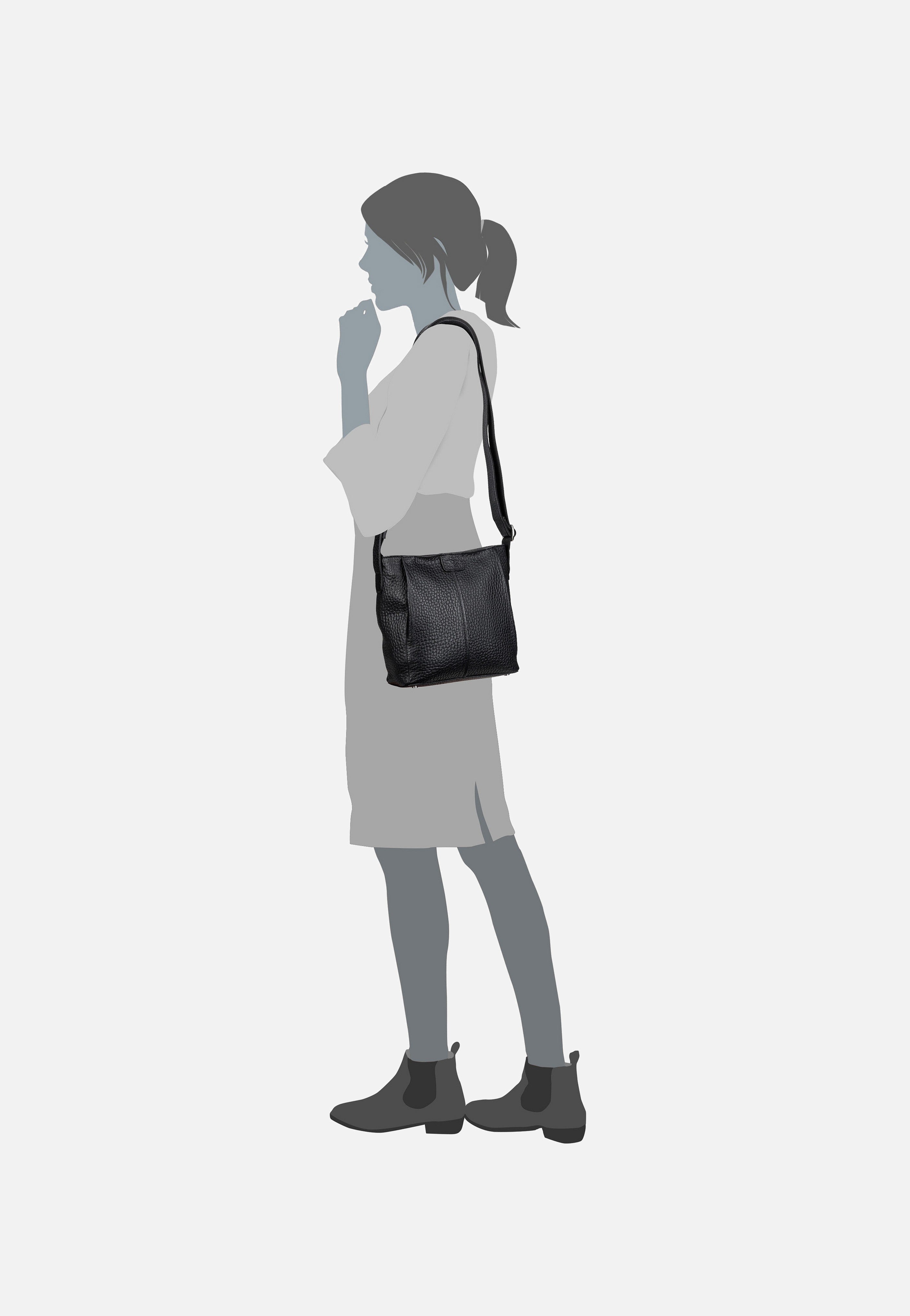 Voi - Beatrix 22143 Schwarz - Pouch Bag | Women-Image