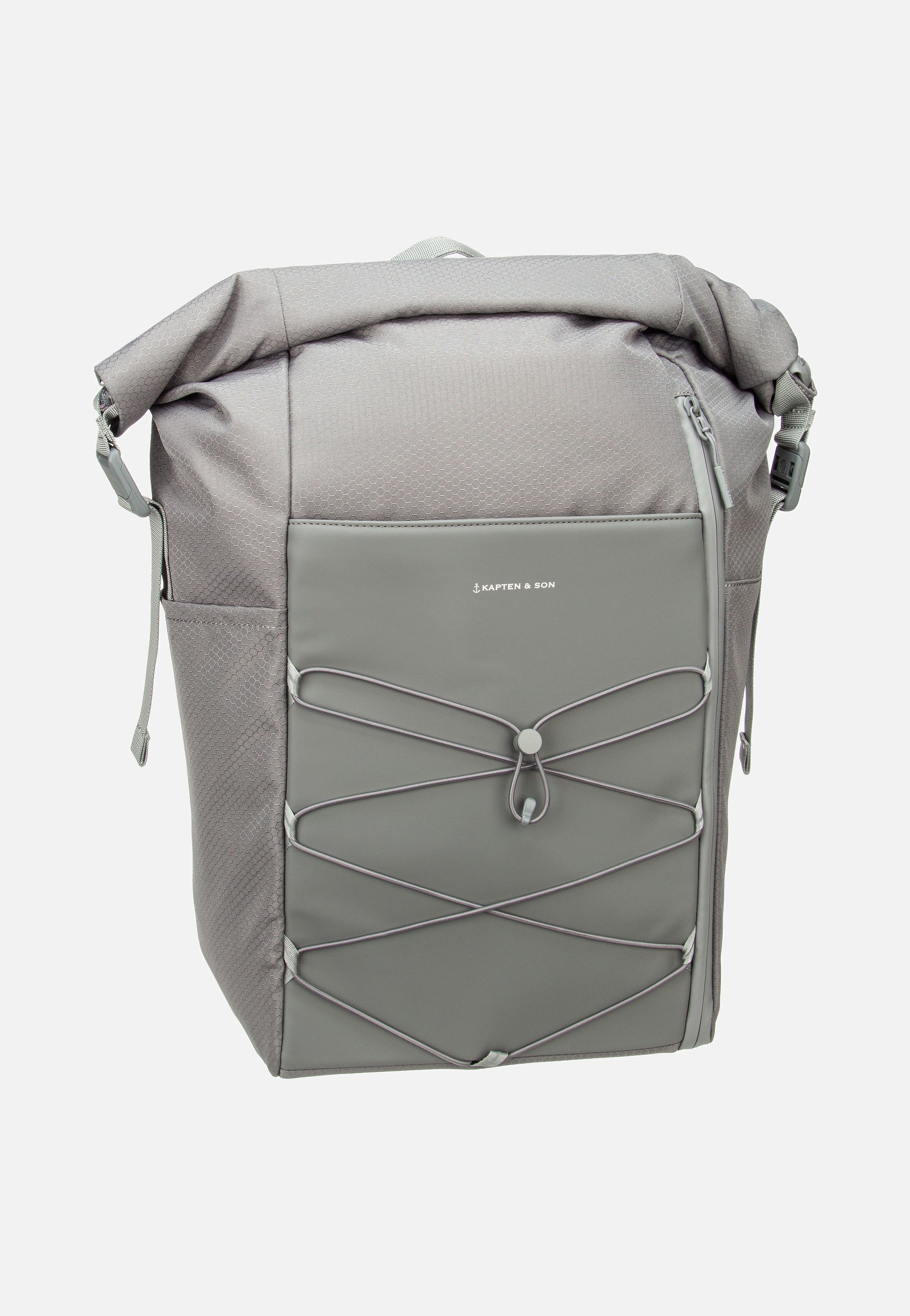 Kapten & Son Yoho Stone Grey Sac à dos à enroulement