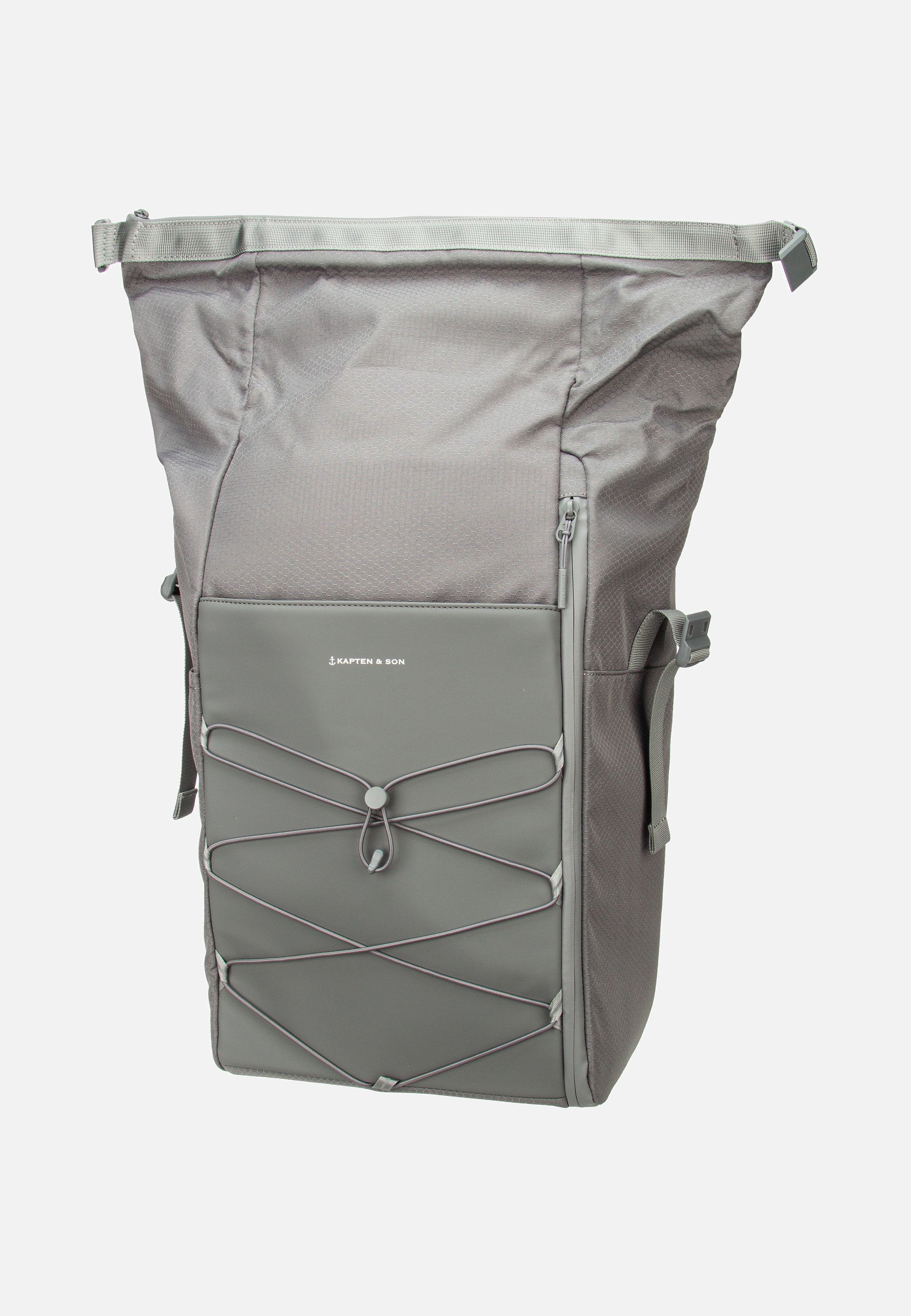 Kapten & Son Yoho Stone Grey Sac à dos à enroulement