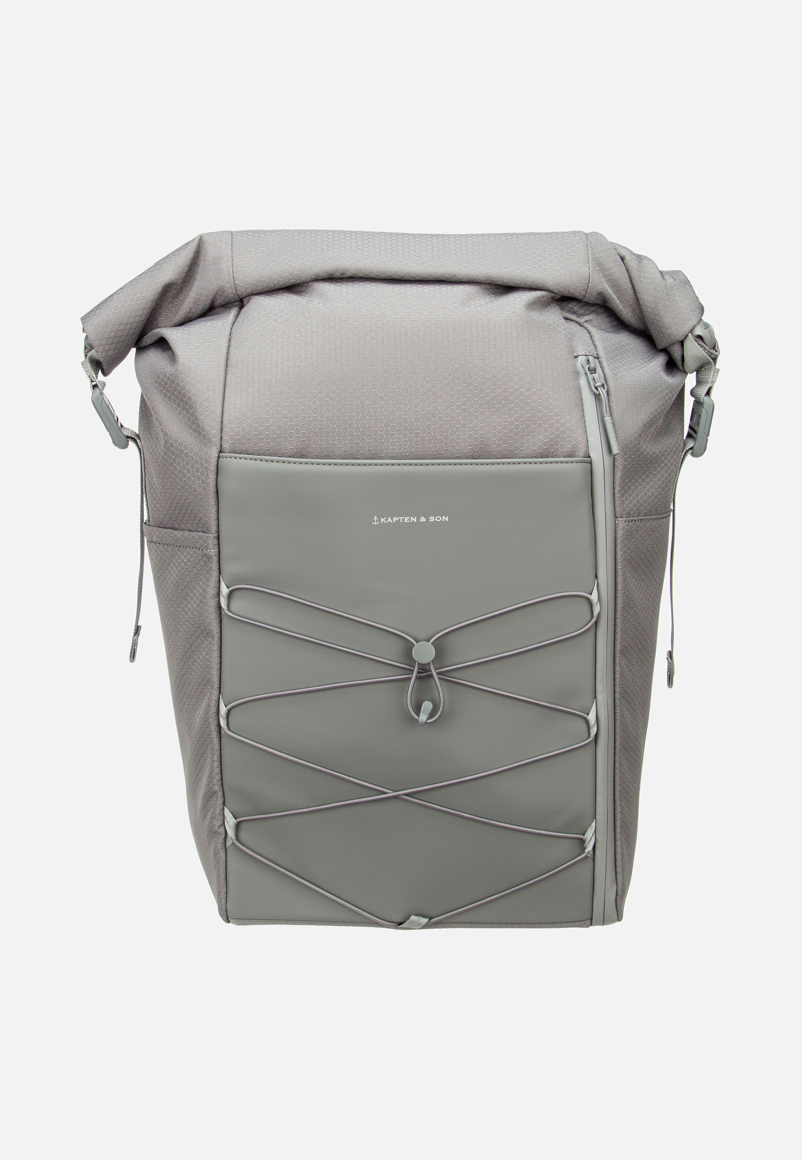 Kapten & Son Yoho Stone Grey Sac à dos à enroulement