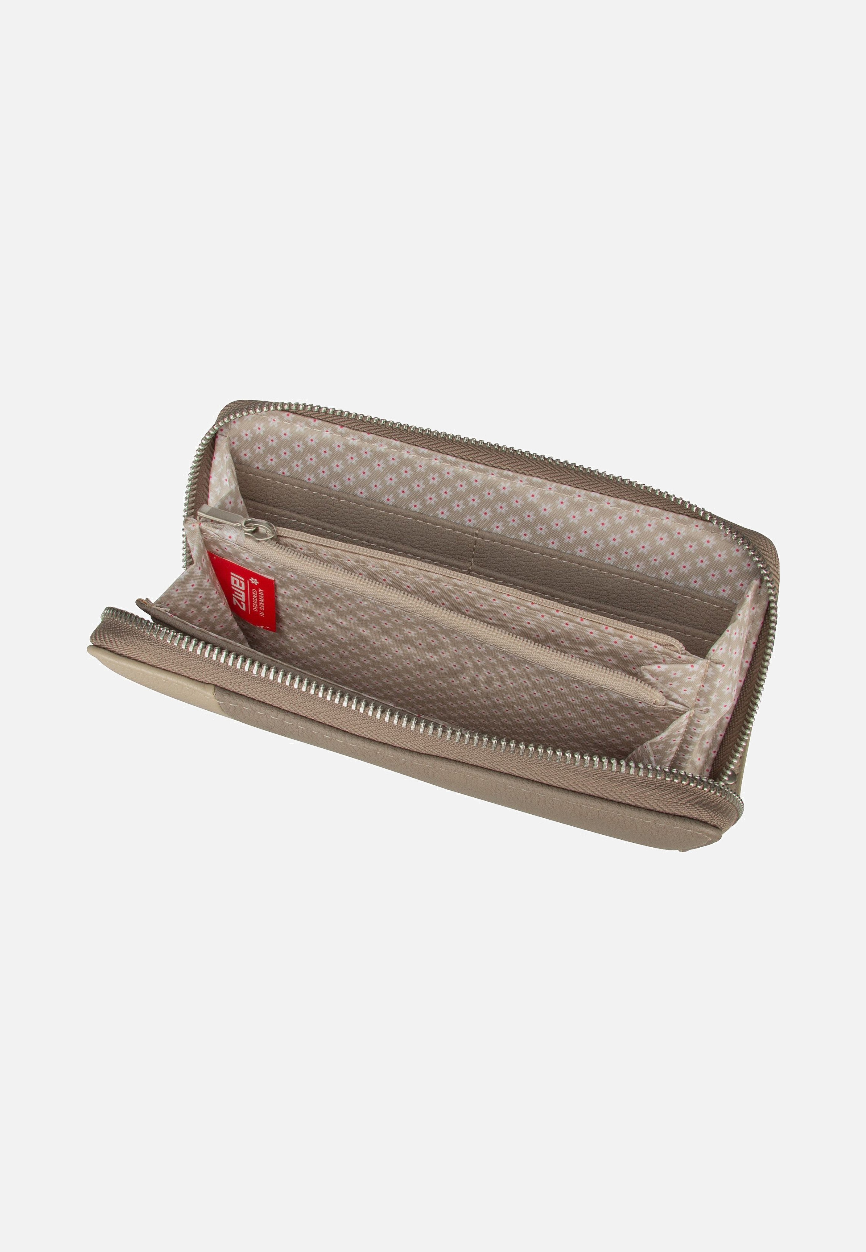 zwei - Eva EV2 Nubuk/Cappucino - Wallet | Women-Image