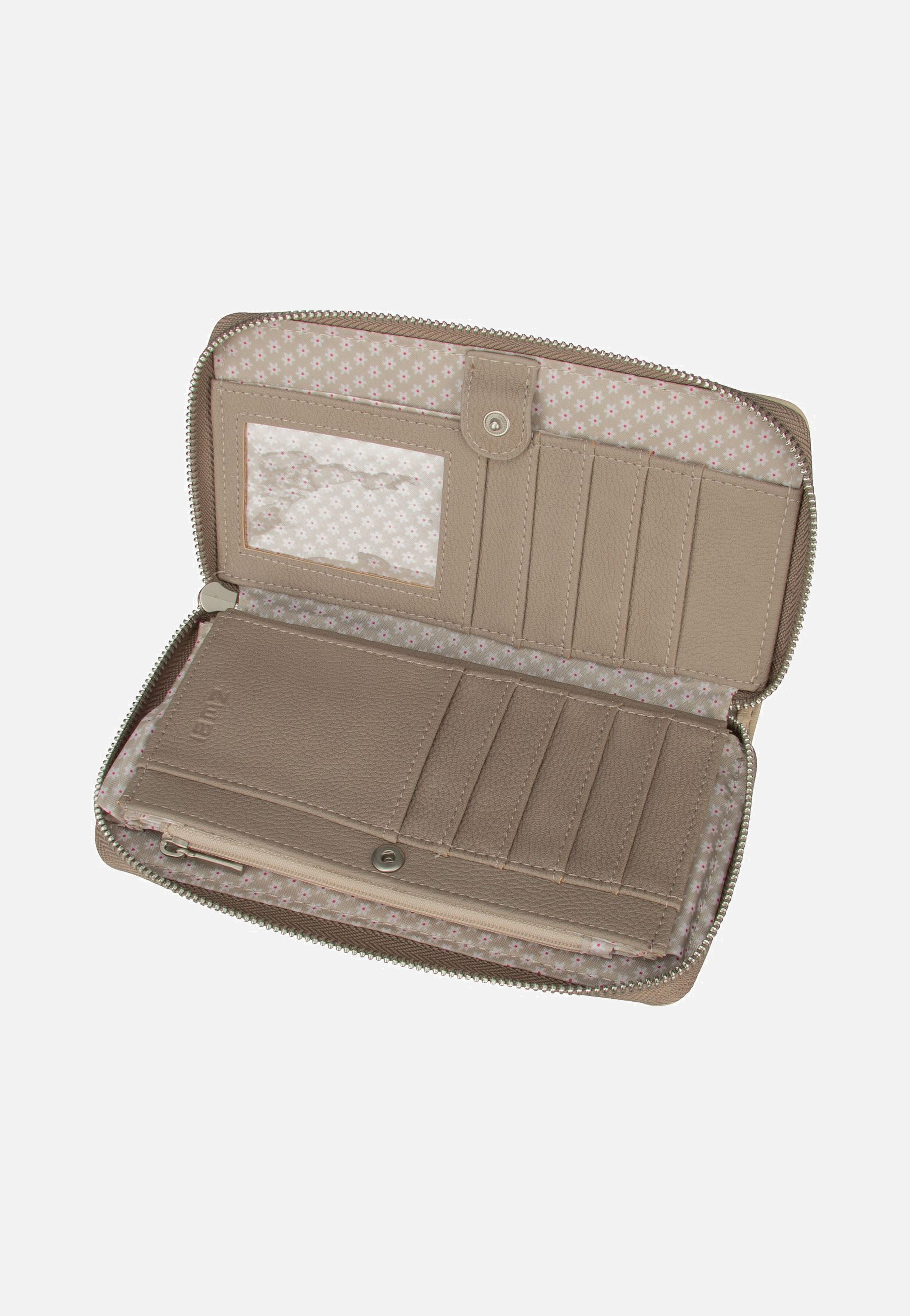 zwei - Eva EV2 Nubuk/Cappucino - Wallet | Women-Image