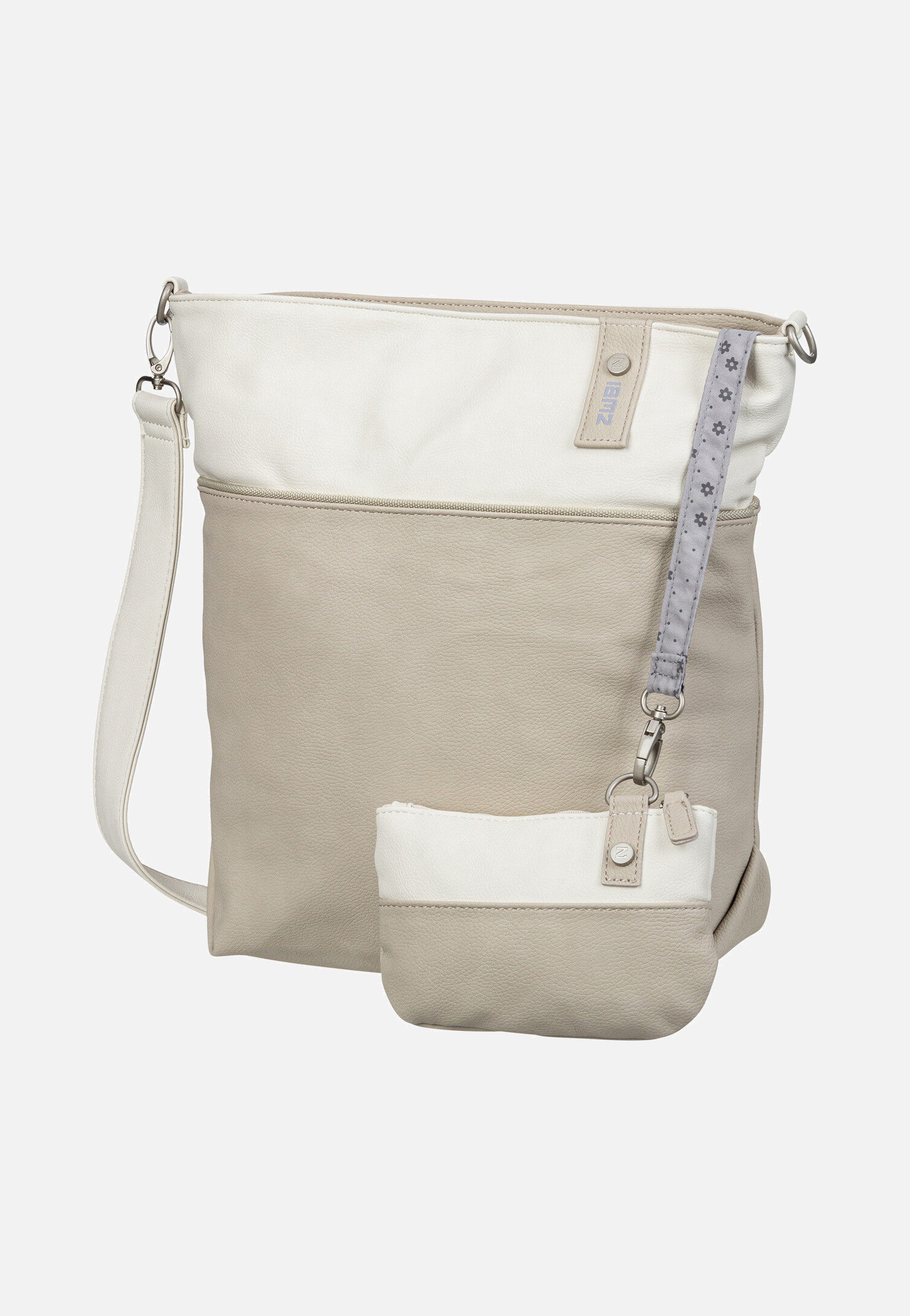zwei Jana J12 Nubuk/Linen Pouch Bag