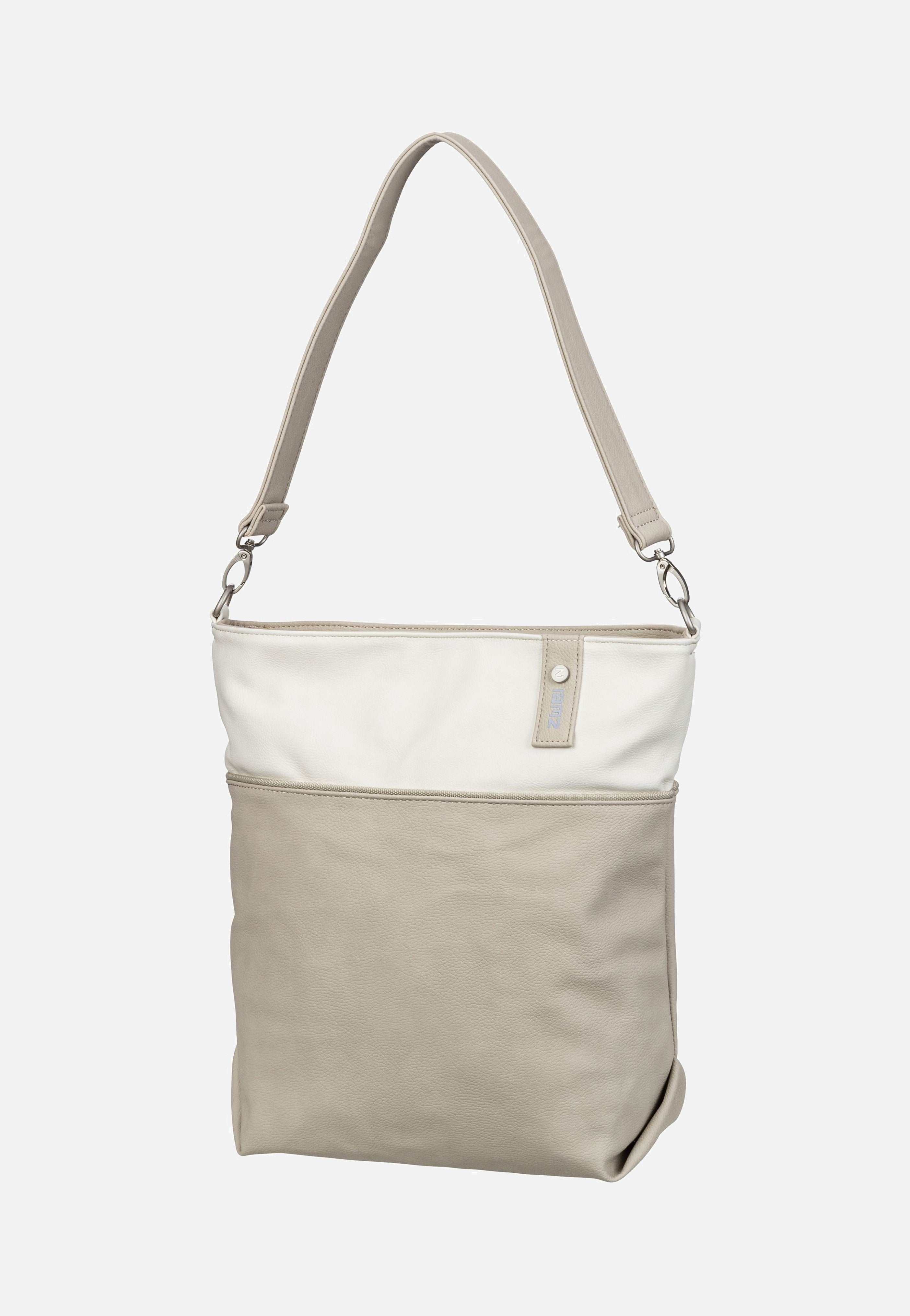 zwei Jana J12 Nubuk/Linen Pouch Bag