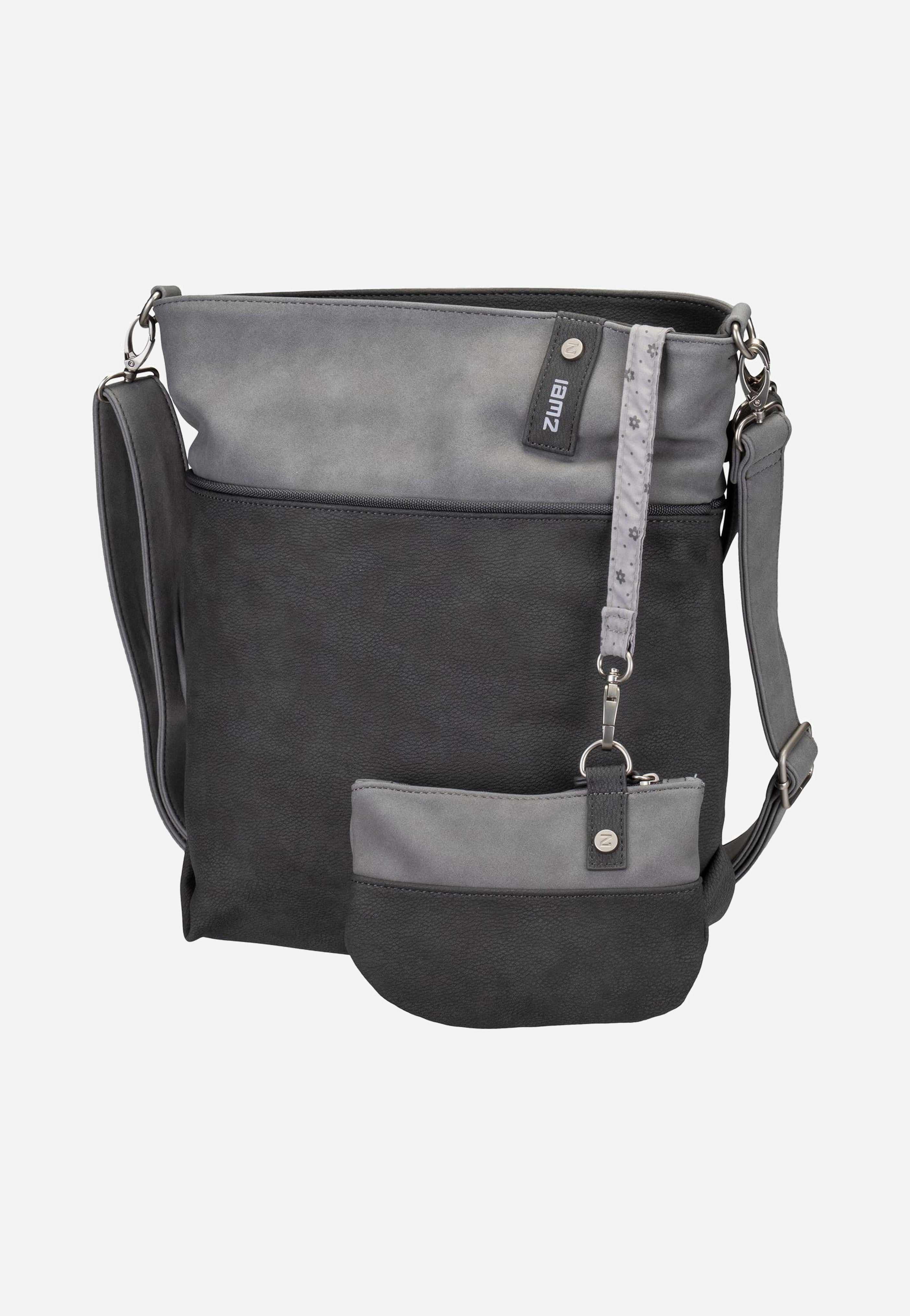 zwei - Jana J12 Nubuk/Stone - Pouch Bag | Women-Image