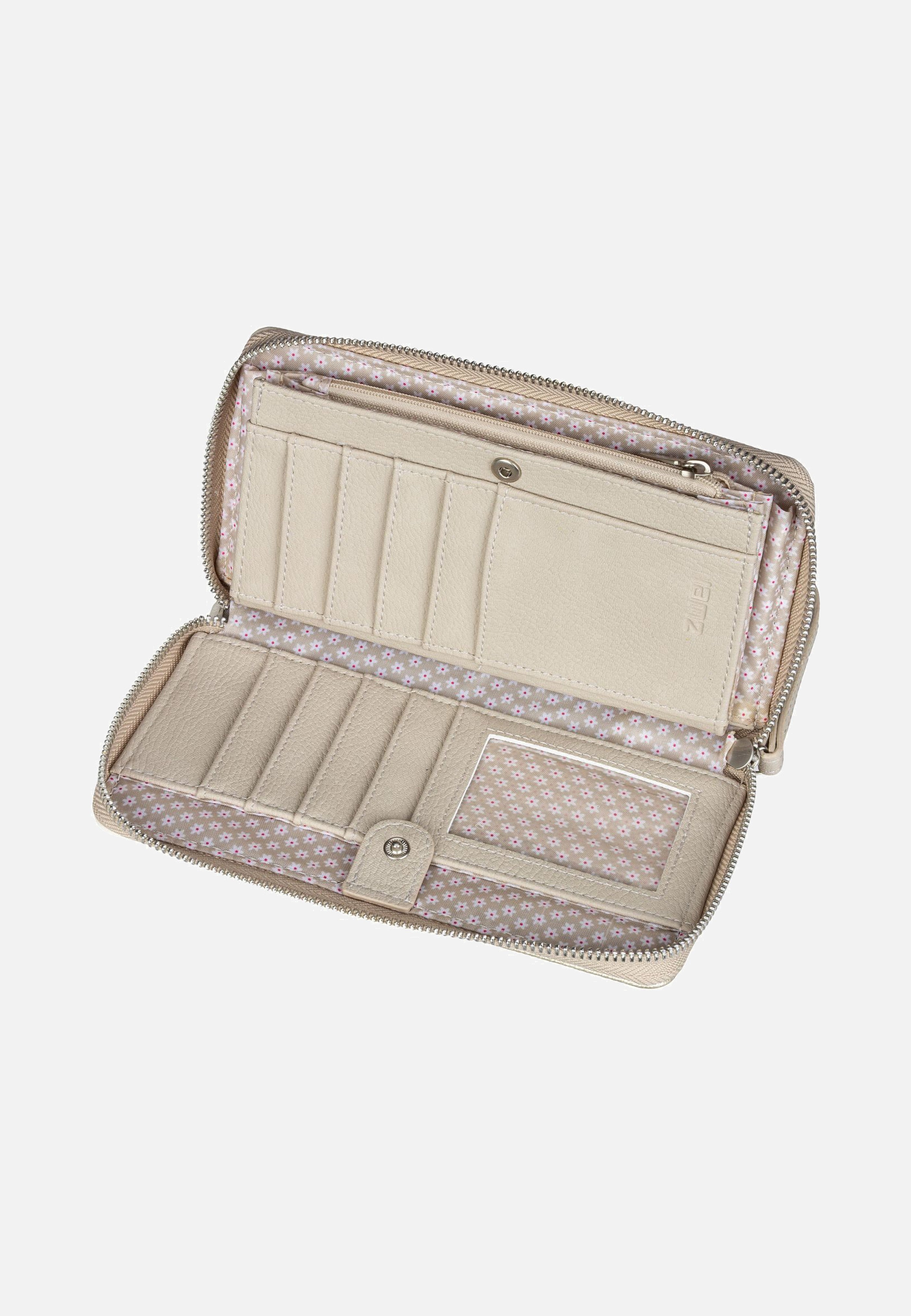zwei Jana J2 Nubuk/Linen Wallet