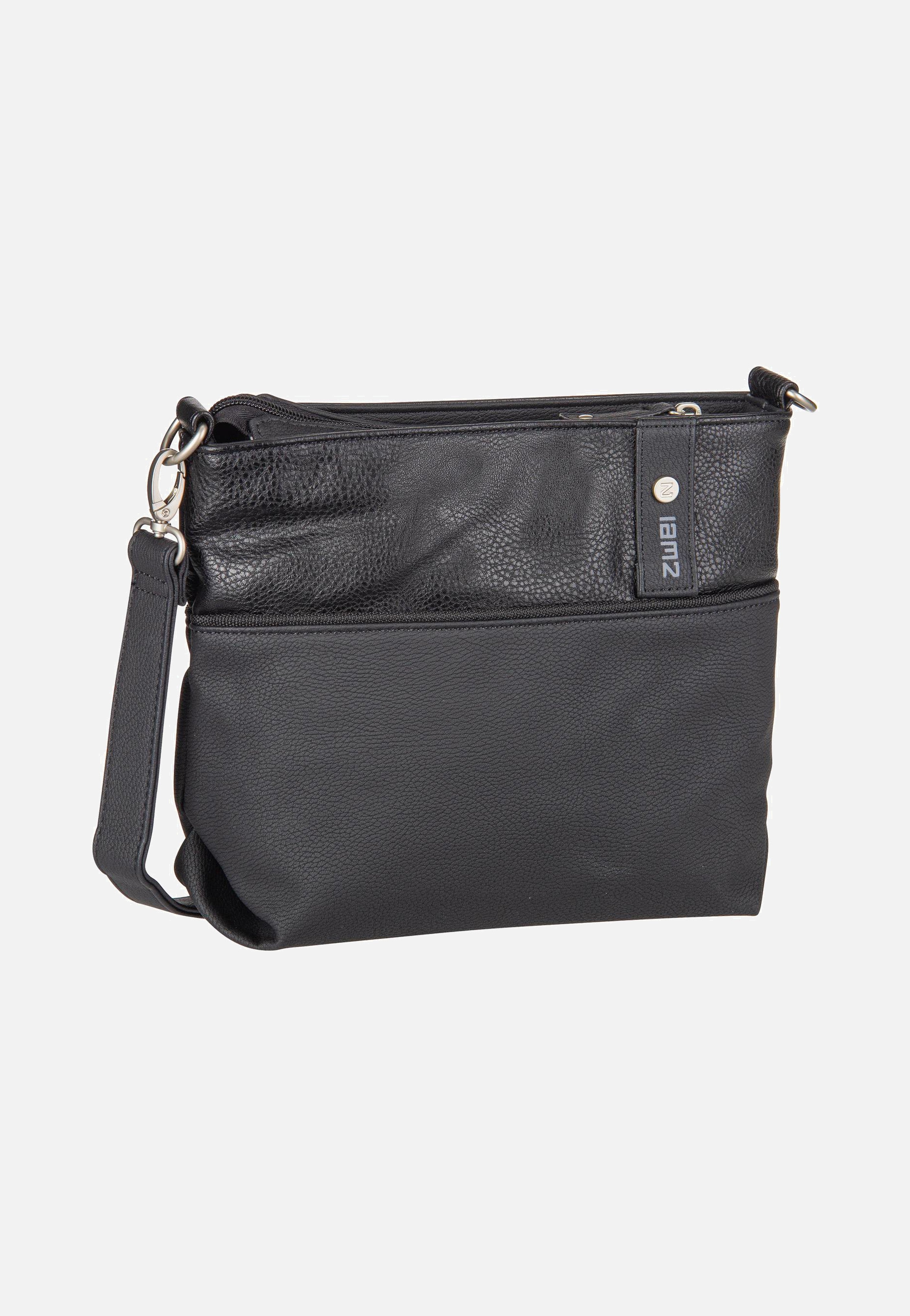 zwei - Jana J8 Nubuk/Black - Pouch Bag | Women-Image