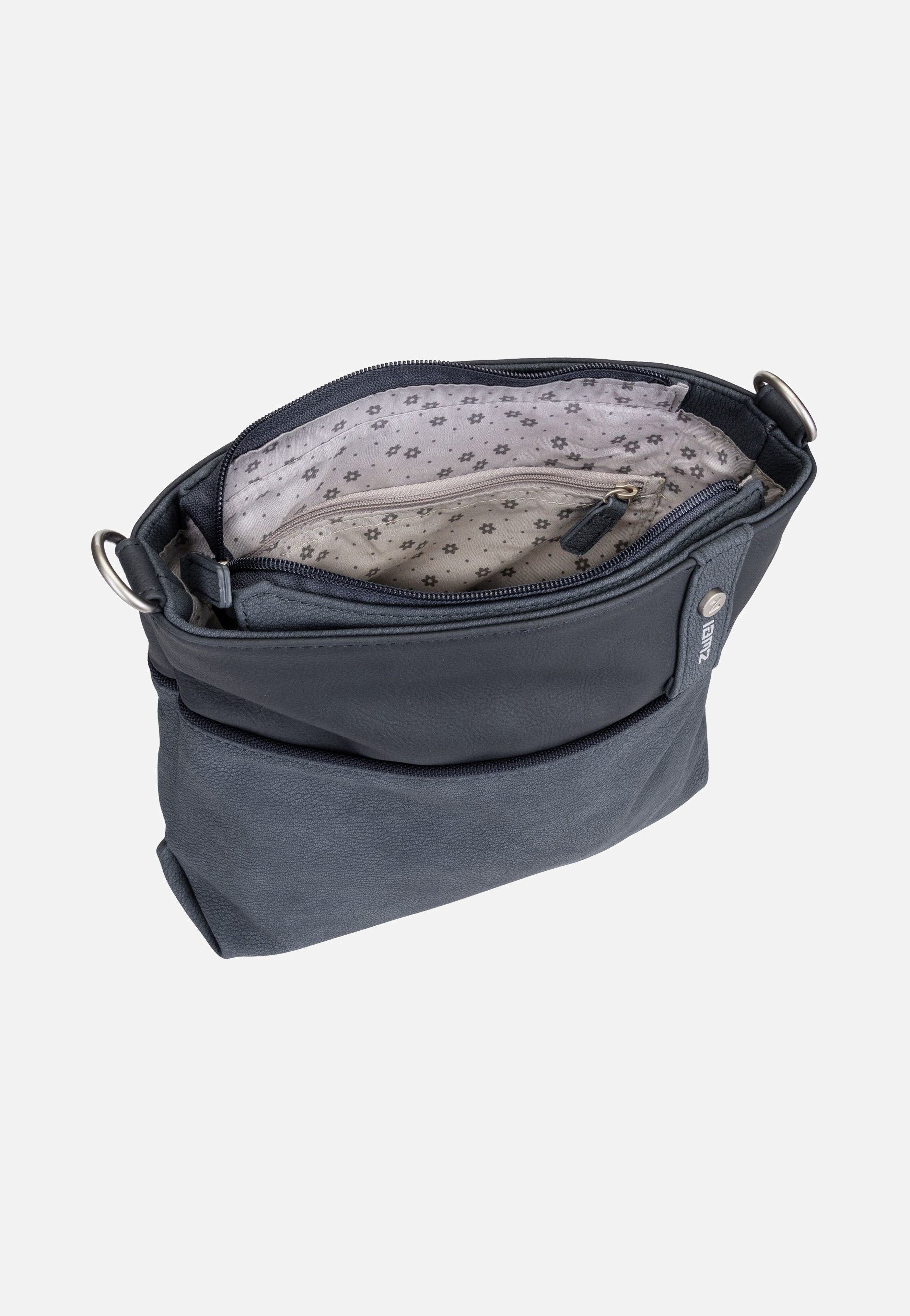 zwei - Jana J8 Nubuk/Ink - Pouch Bag | Women-Image