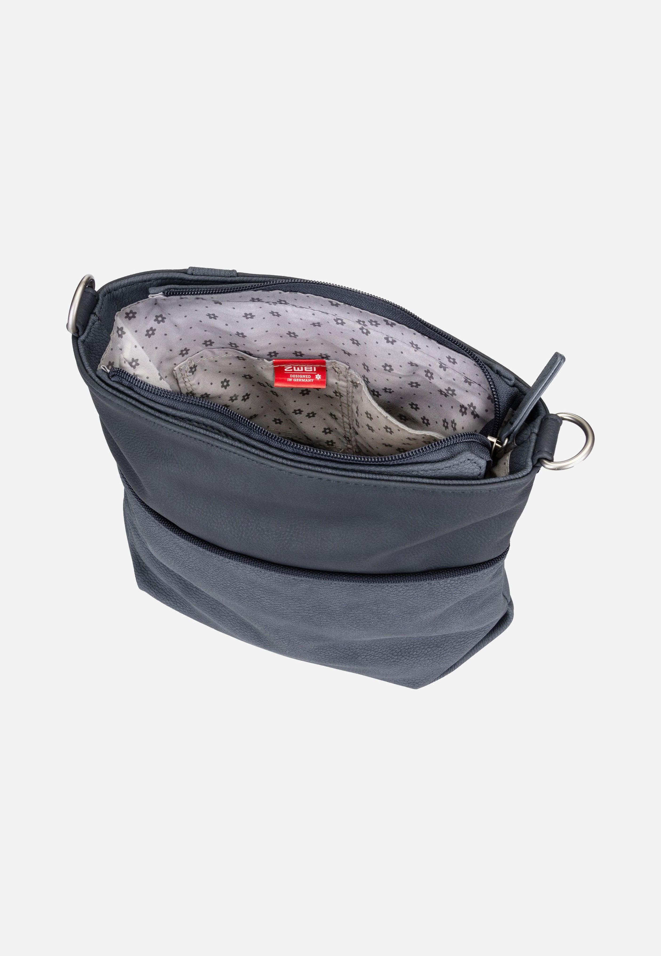 zwei - Jana J8 Nubuk/Ink - Pouch Bag | Women-Image