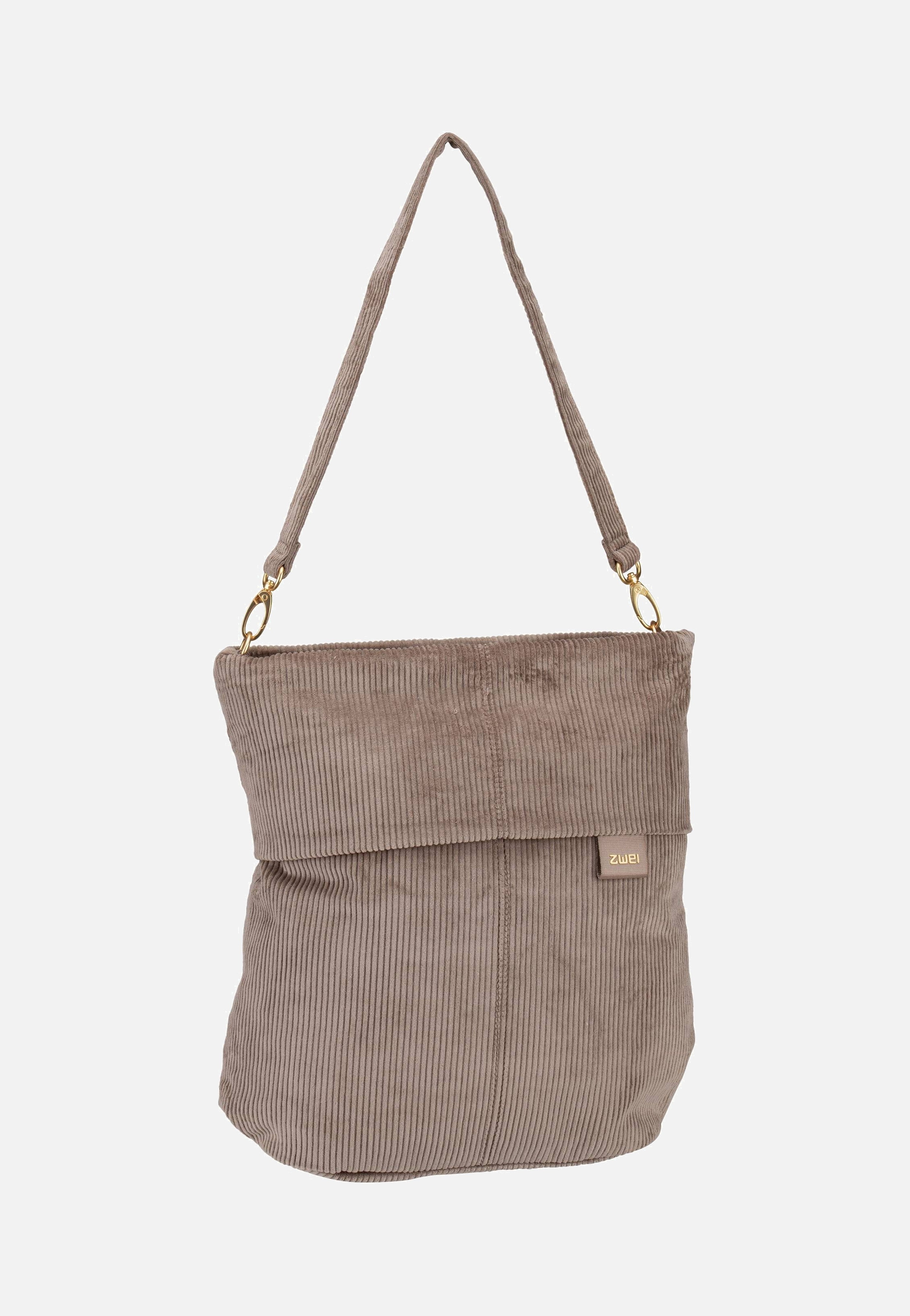 zwei - Mademoiselle M12 Cord/Mocca - Hobo Bag | Women-Image