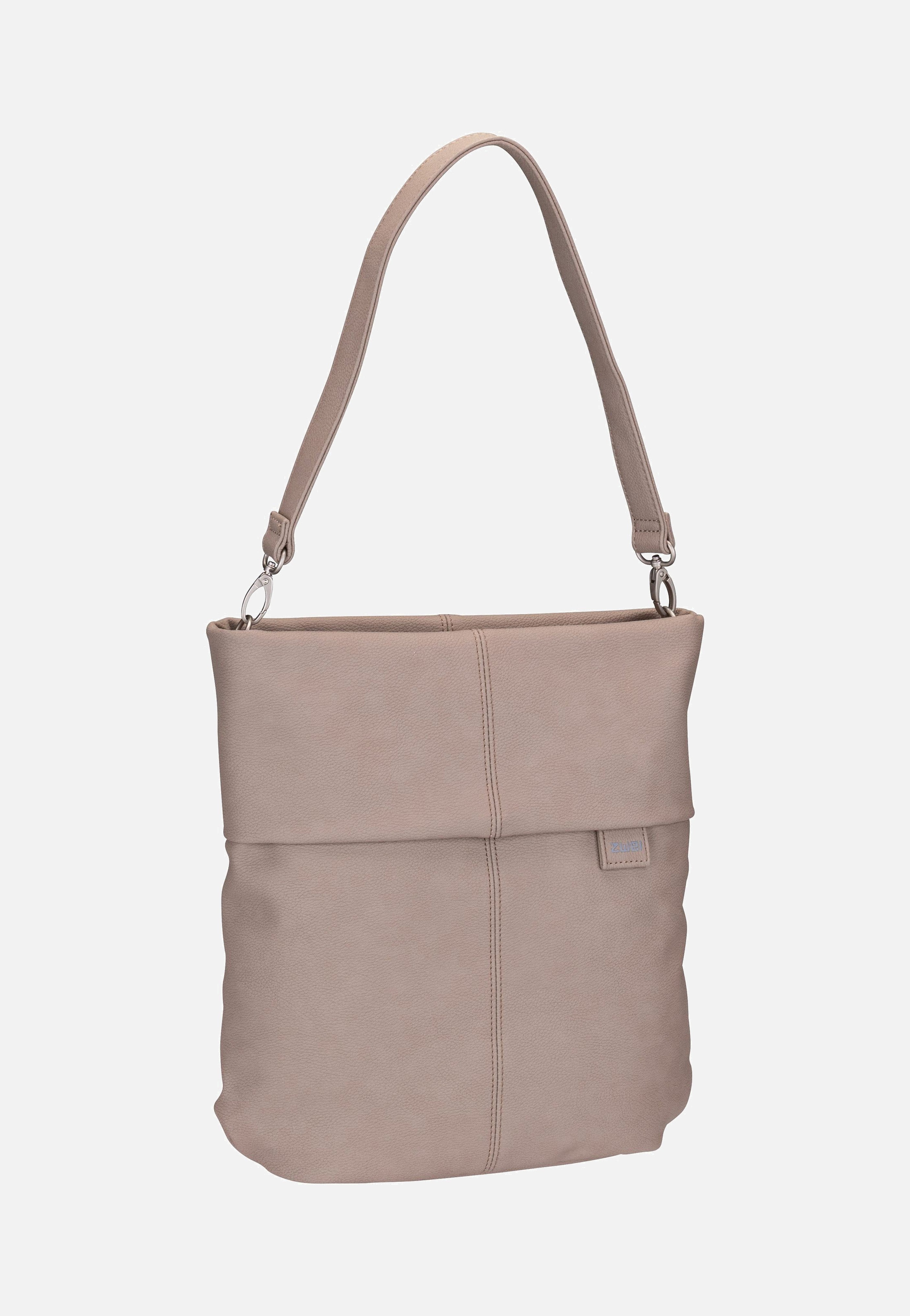 zwei Mademoiselle M12 Nubuk/Cappucino Hobo Bag