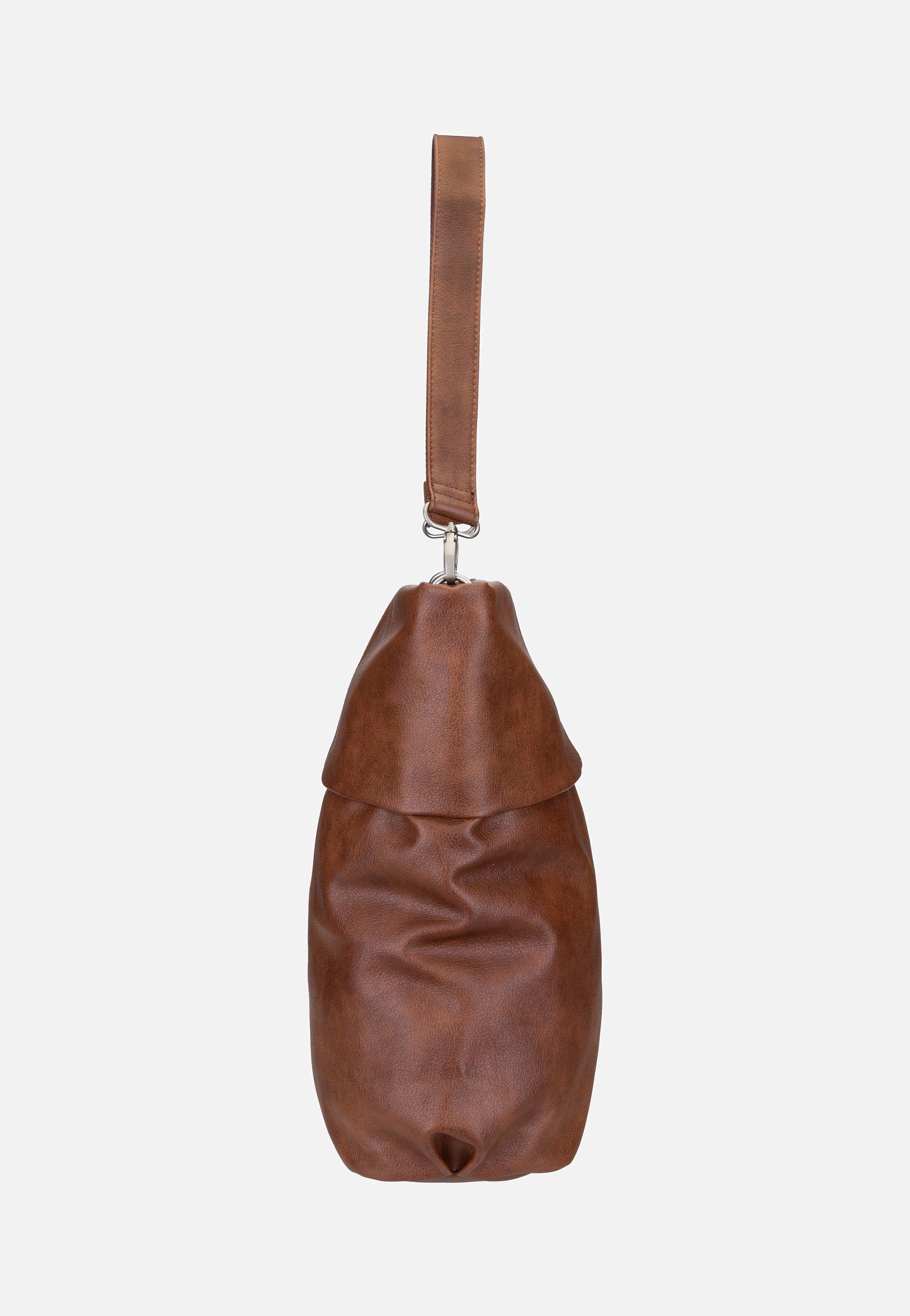 zwei - Mademoiselle M140 Cognac - Hobo Bag | Women-Image