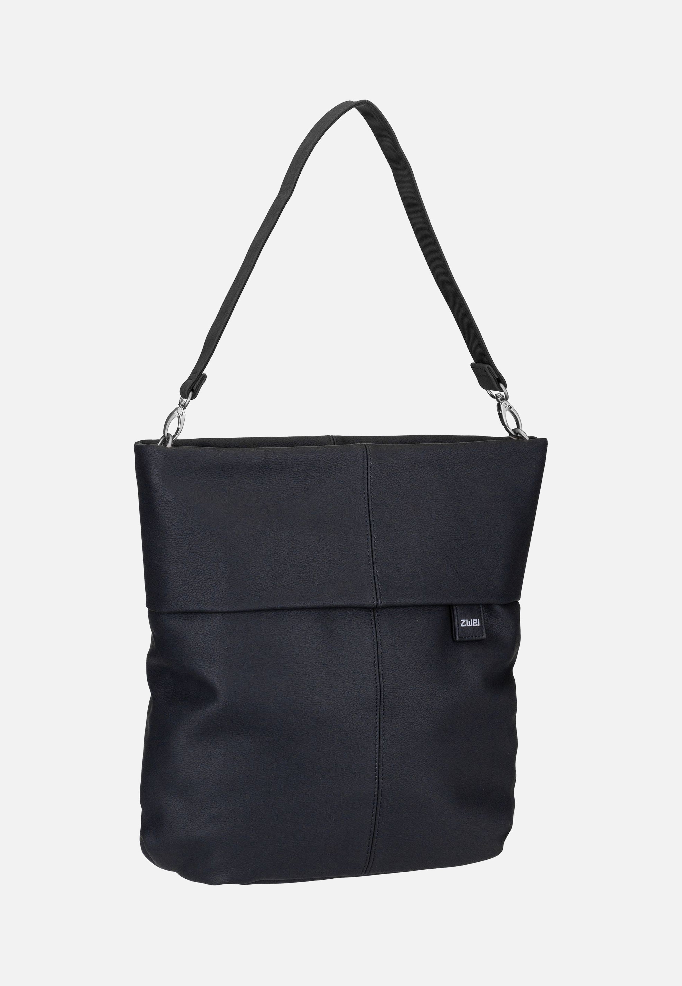 zwei - Mademoiselle M140 Nubuk/Black - Hobo Bag | Women-Image