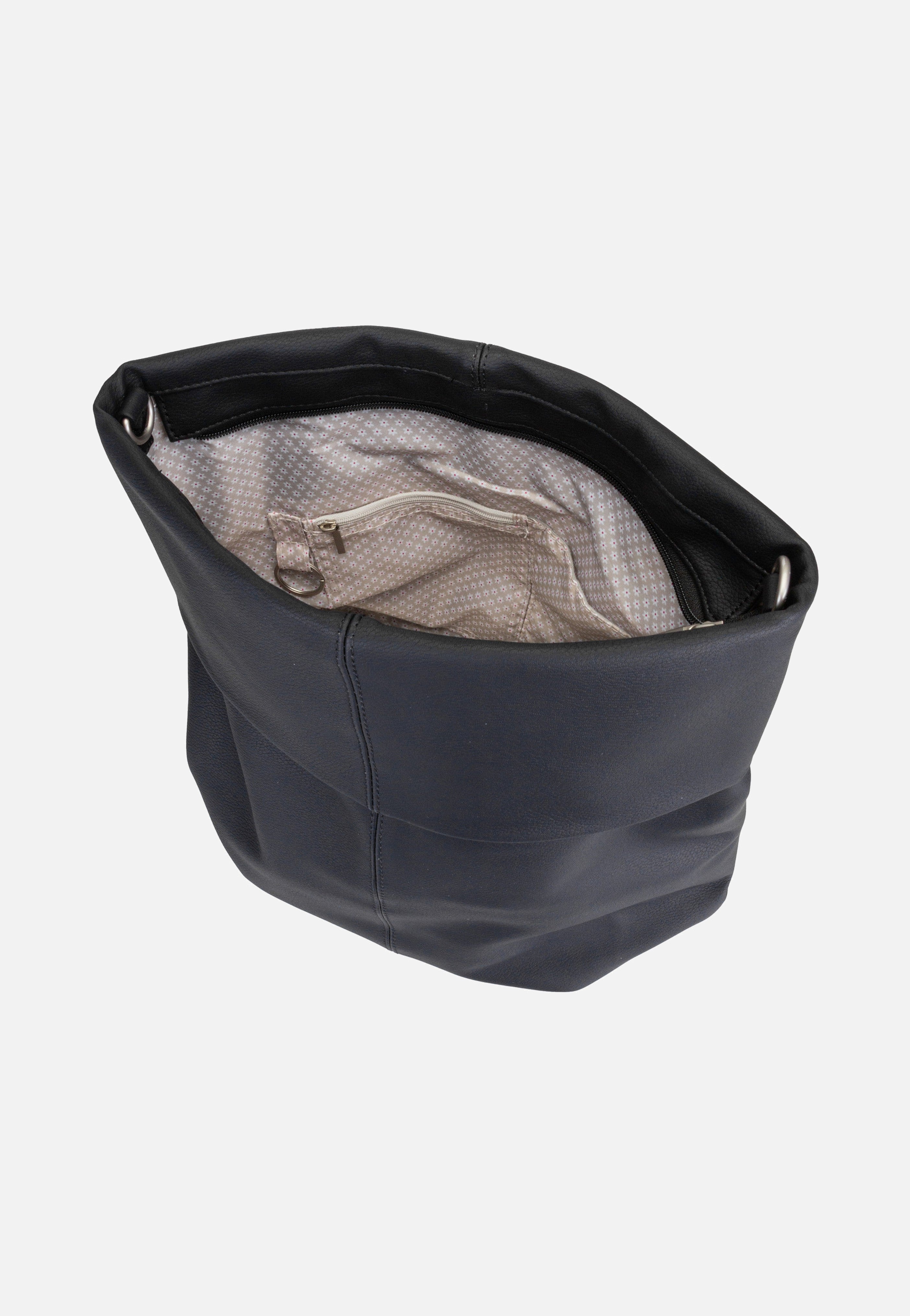 zwei - Mademoiselle M140 Nubuk/Black - Hobo Bag | Women-Image