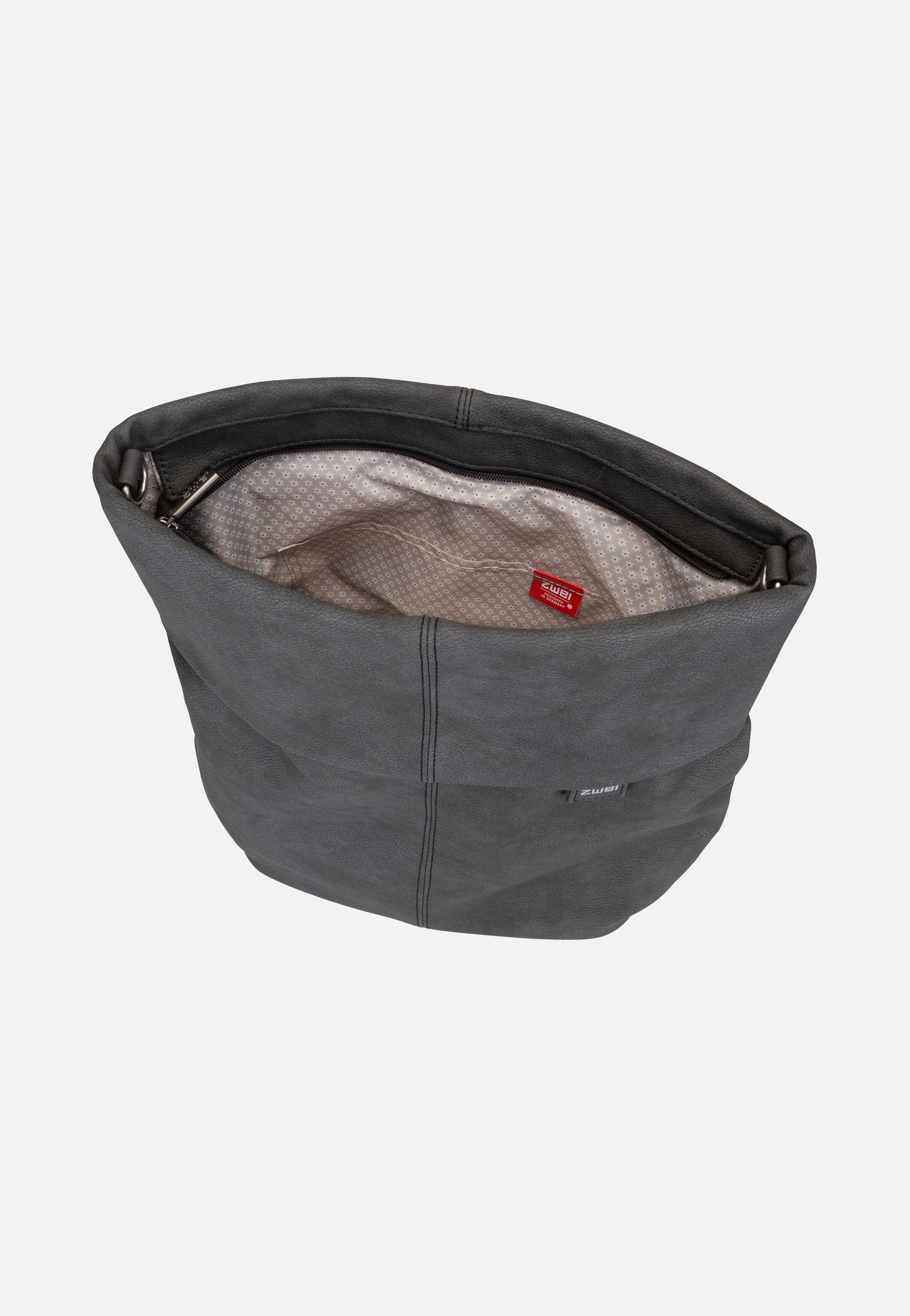 zwei - Mademoiselle M140 Nubuk/Stone - Hobo Bag | Women-Image