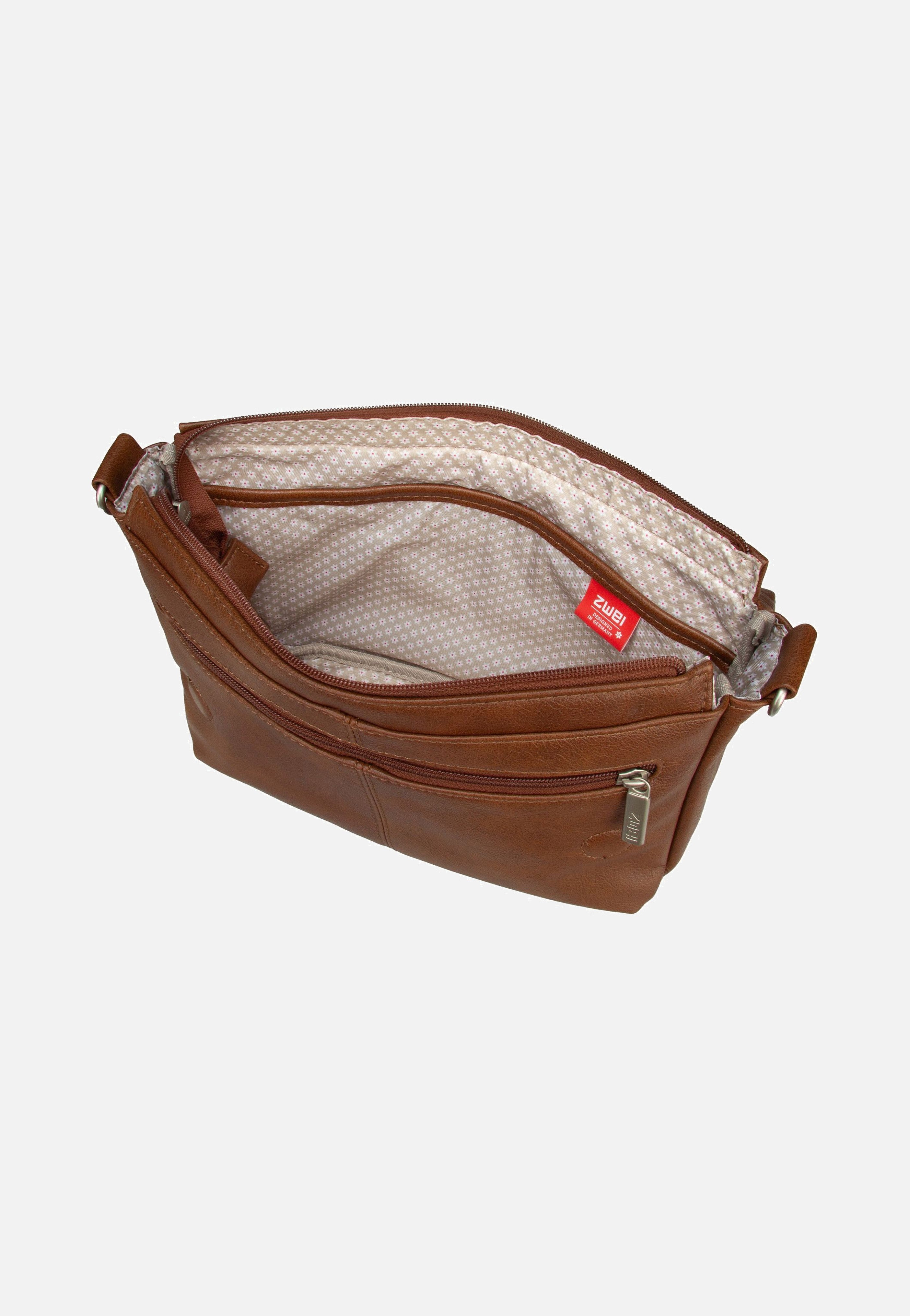 zwei - Mademoiselle M60 Cognac - Messenger Bag | Women-Image