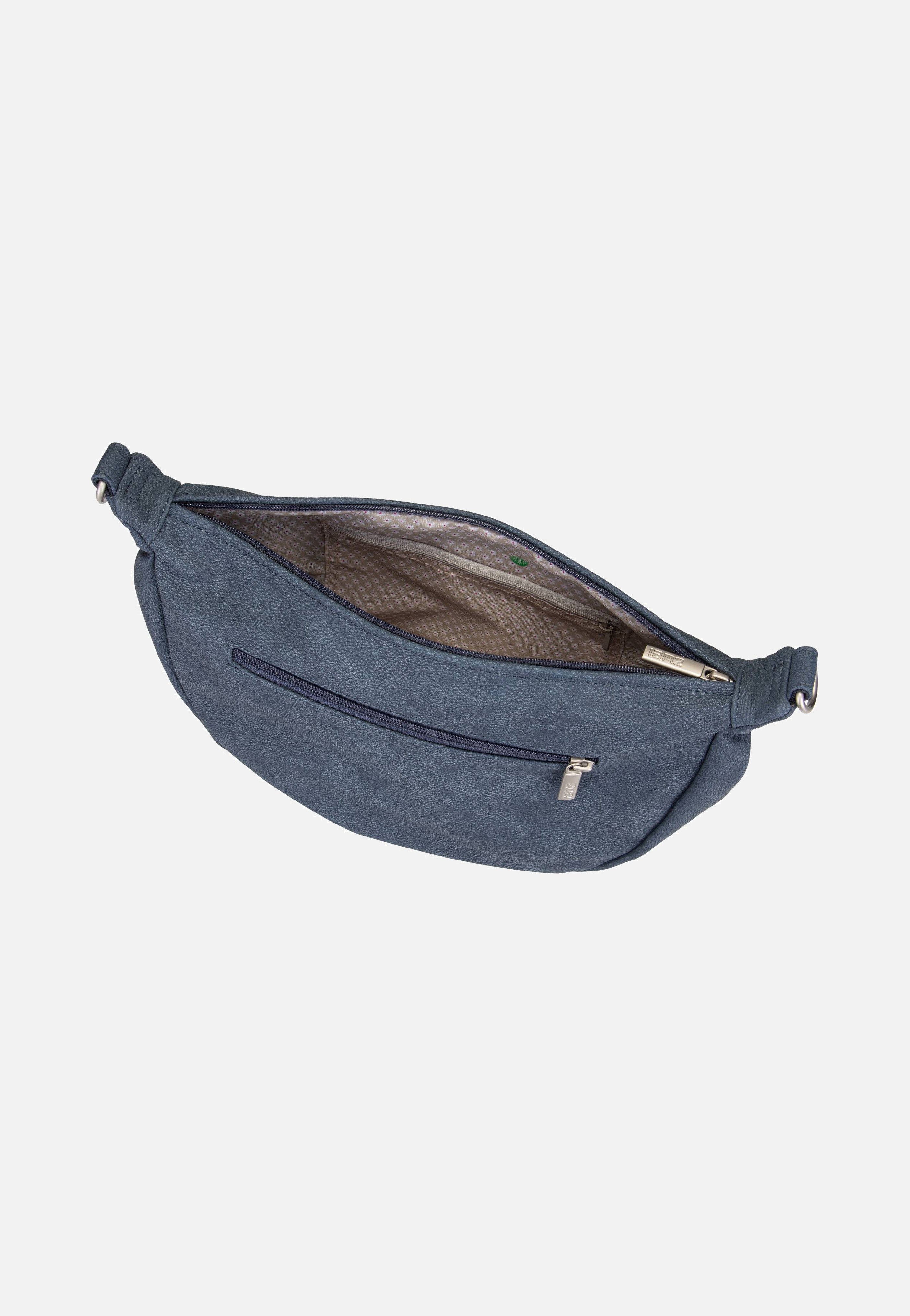 zwei - Mademoiselle M70 Nubuk/Blue - Sling Bag | Women-Image