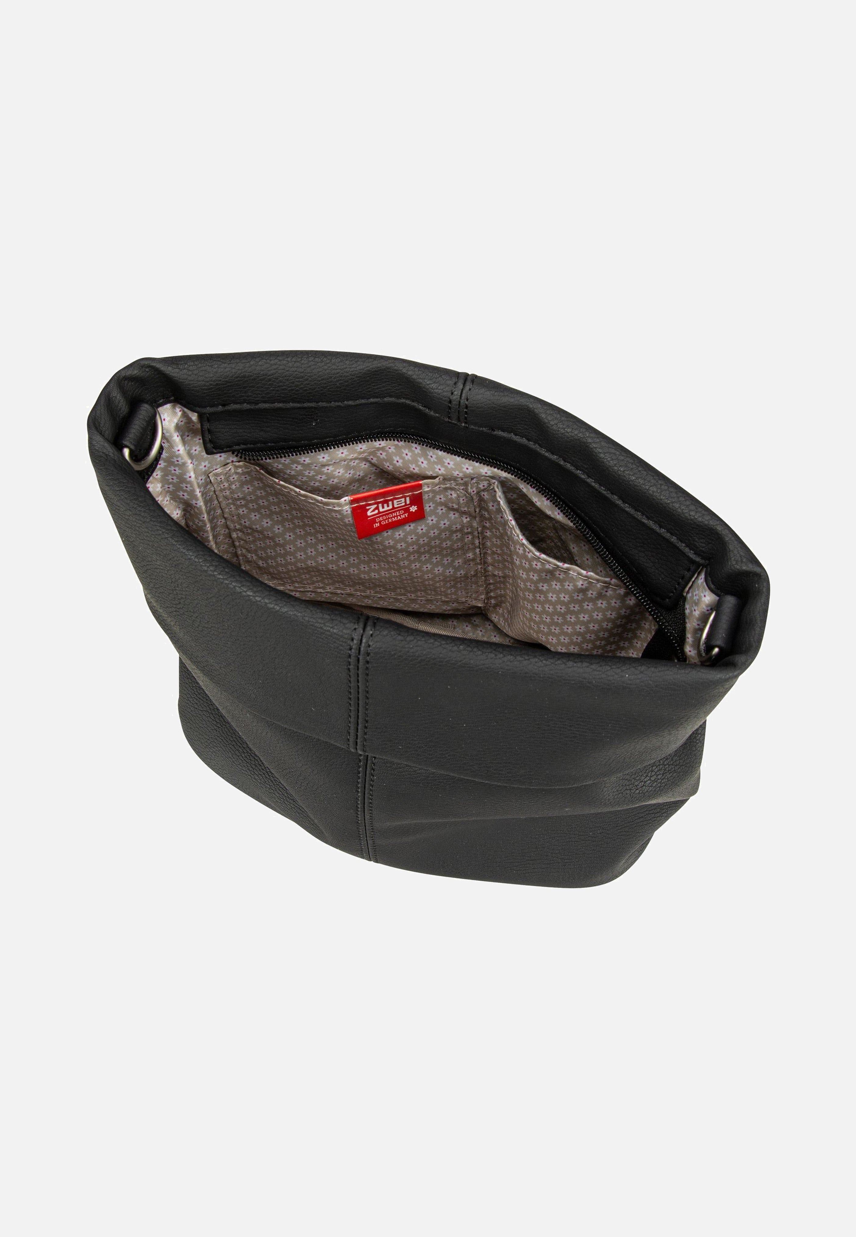 zwei Mademoiselle M8 Nubuk/Black Pouch Bag