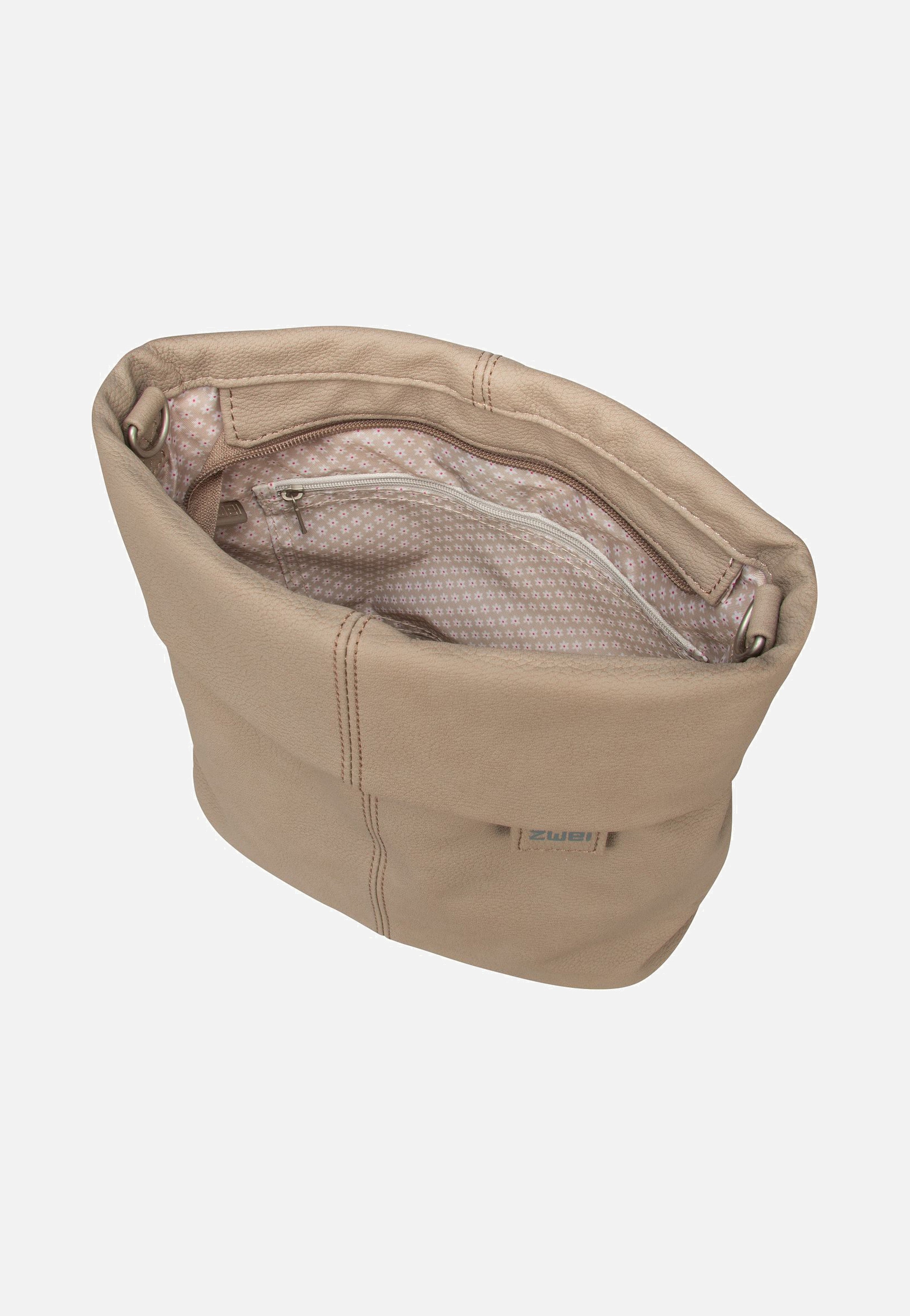 zwei - Mademoiselle M8 Nubuk/Cappucino - Pouch Bag | Women-Image