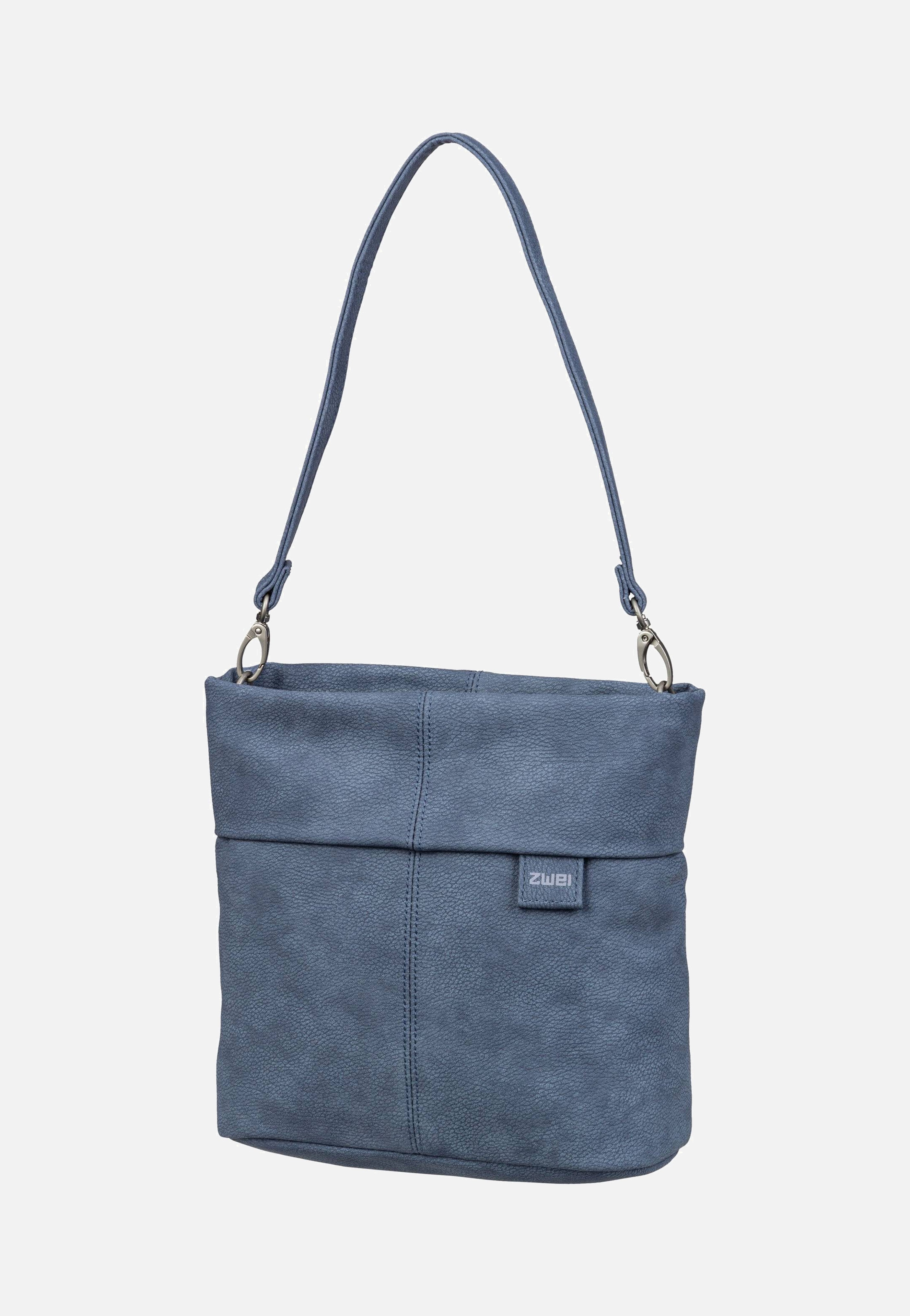 zwei Mademoiselle M8 Nubuk/Sky Pouch Bag