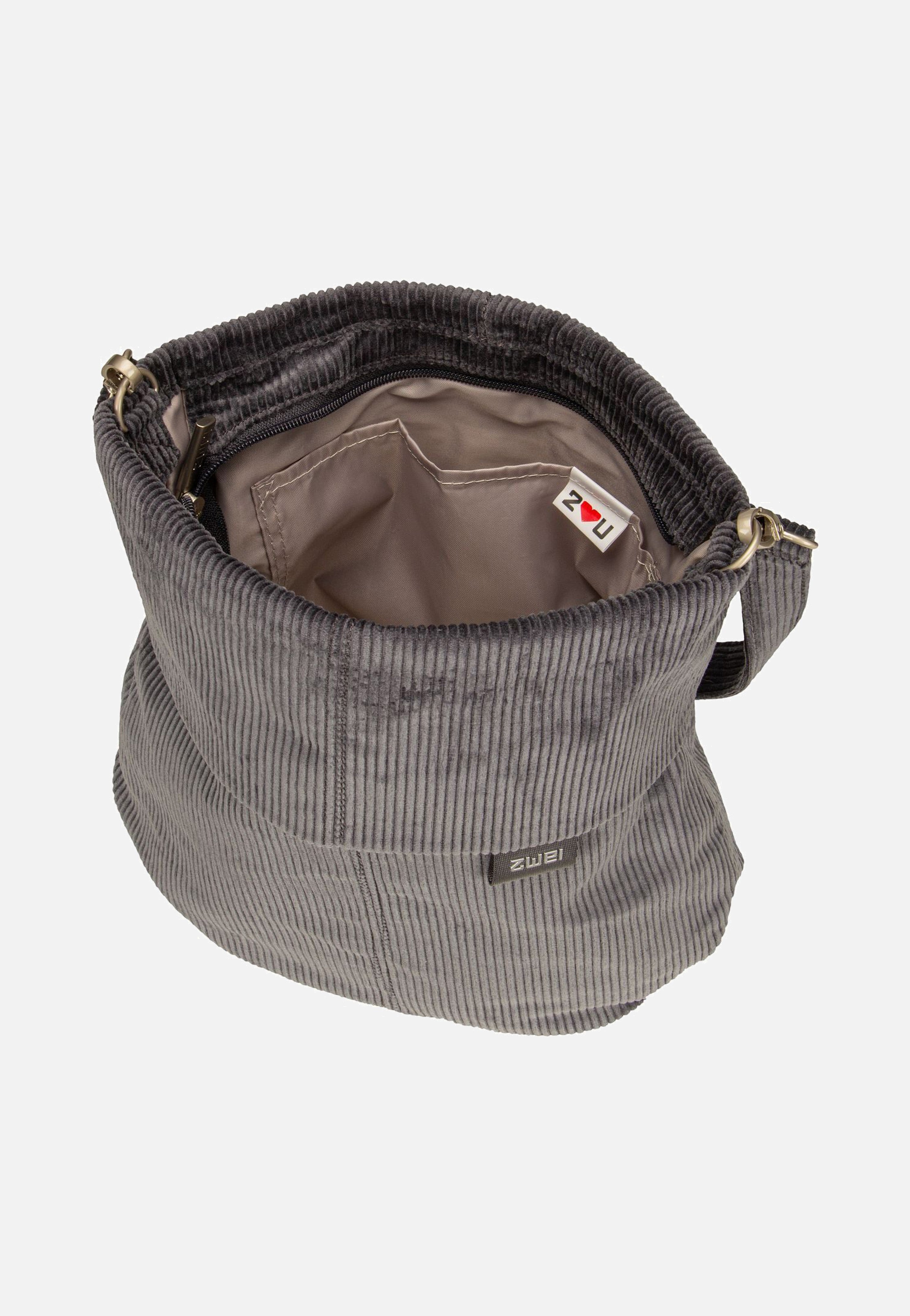 zwei Mademoiselle M90 Cord/Polar Hobo Bag