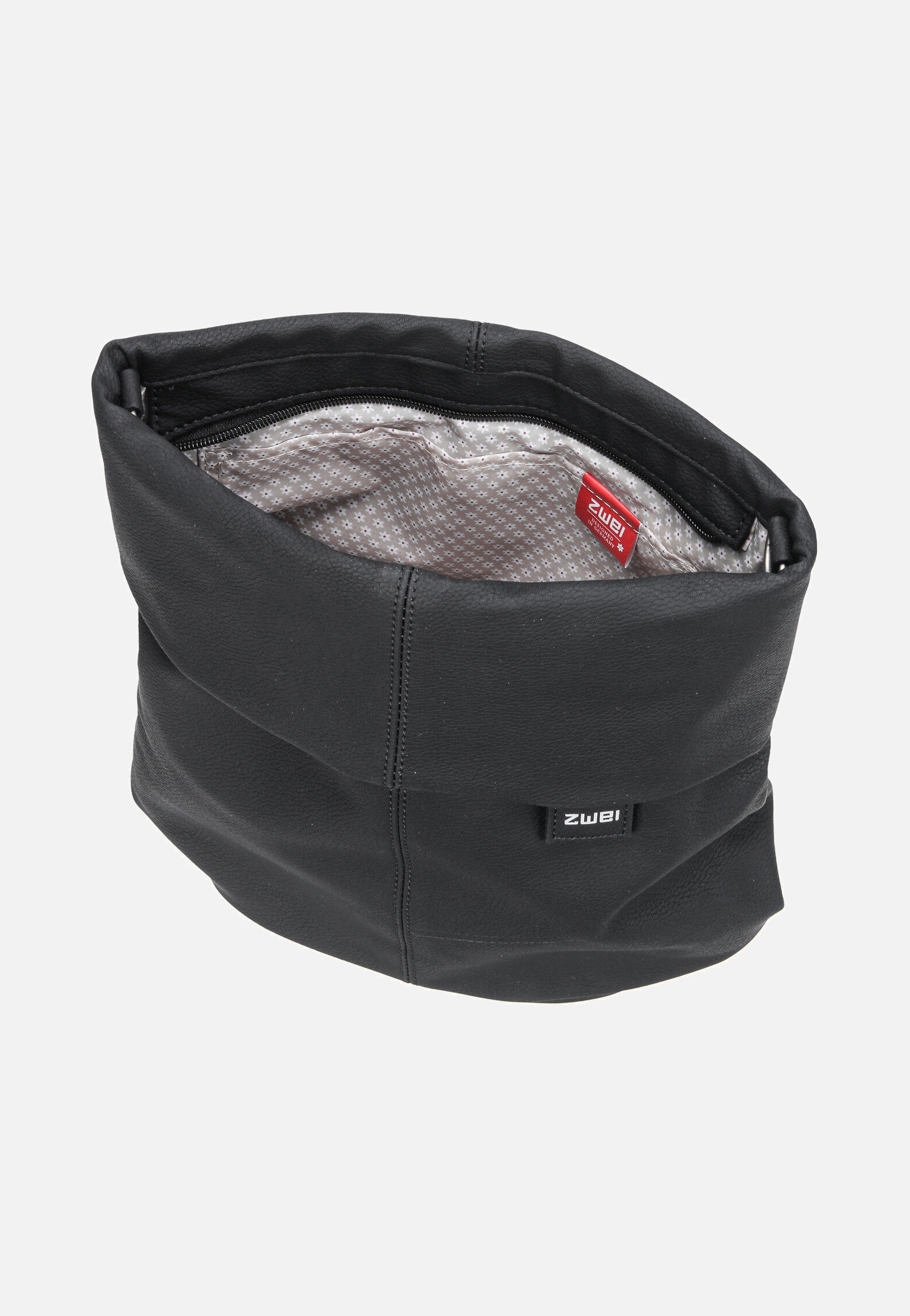 zwei - Mademoiselle M90 Nubuk/Black - Hobo Bag | Women-Image