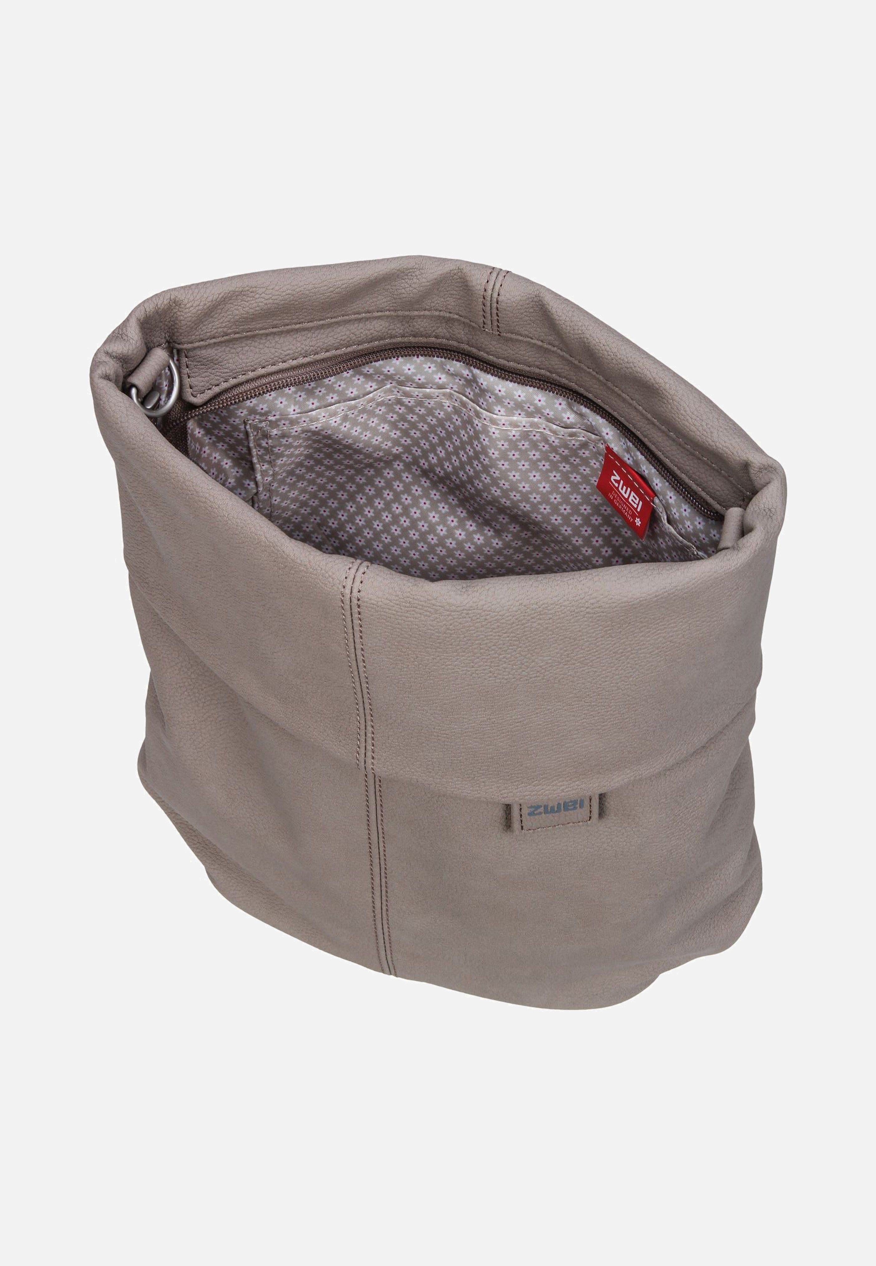 zwei - Mademoiselle M90 Nubuk/Cappucino - Hobo Bag | Women-Image