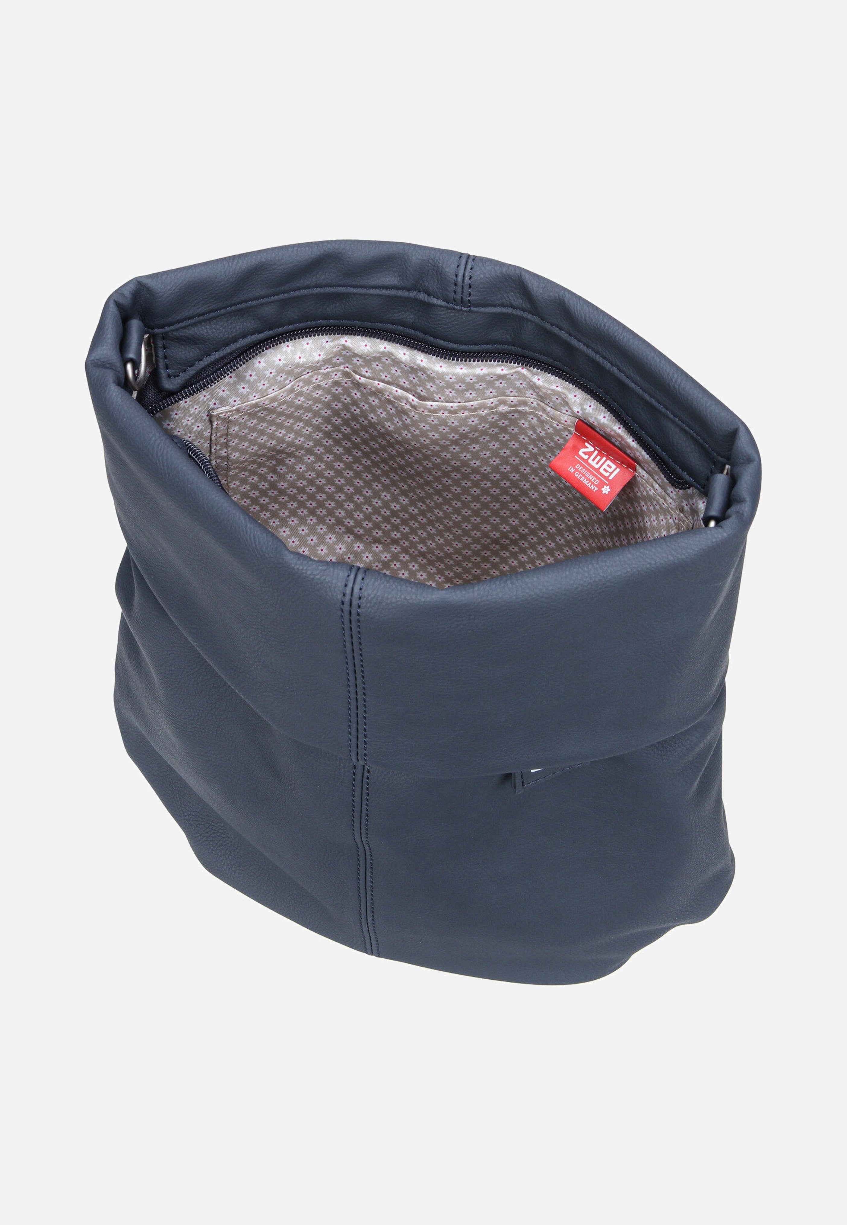 zwei - Mademoiselle M90 Nubuk/Ink - Hobo Bag | Women-Image