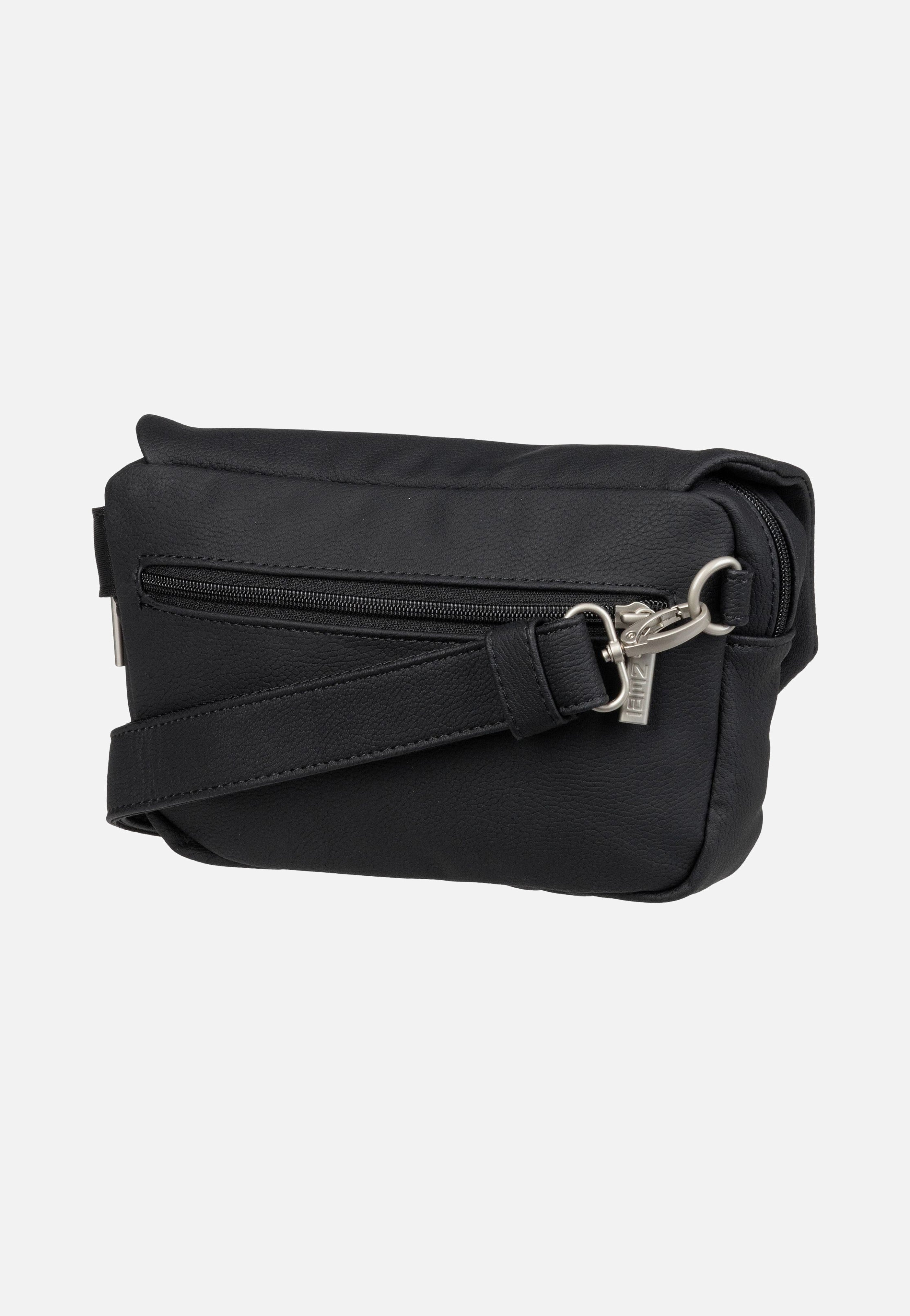 zwei - Mademoiselle MH40 Nubuk/Black - Crossbody Bag | Women-Image