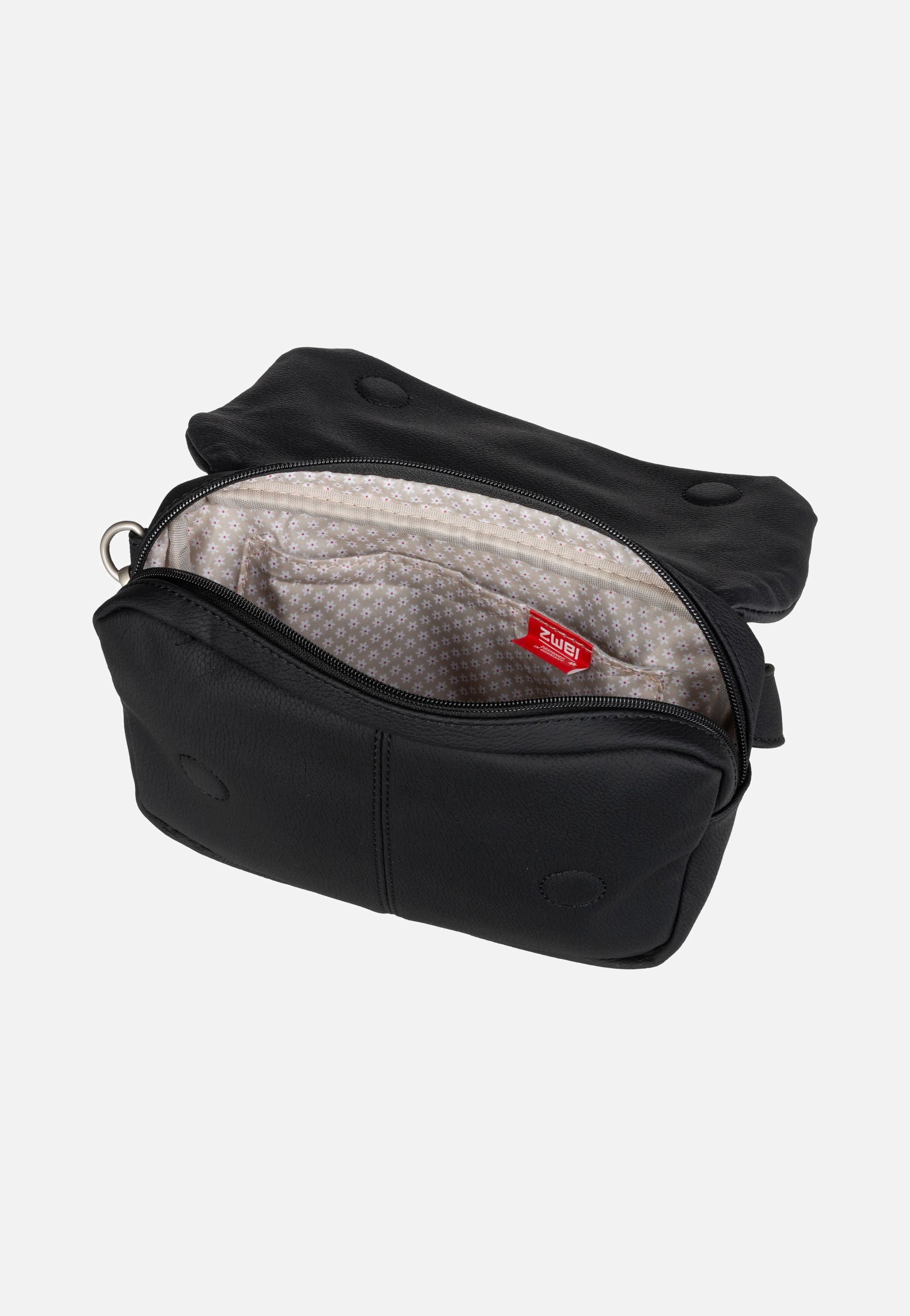 zwei - Mademoiselle MH40 Nubuk/Black - Crossbody Bag | Women-Image