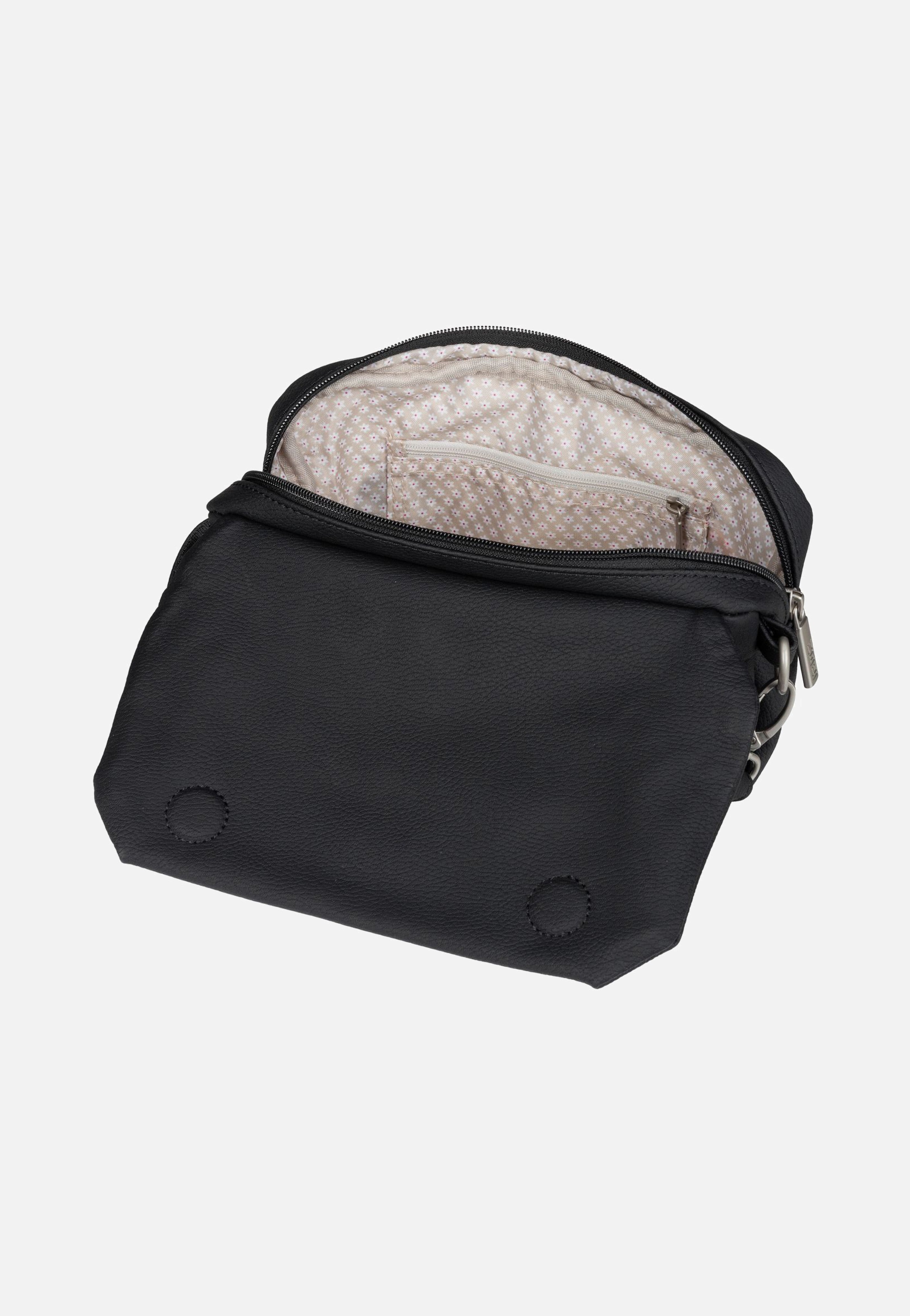 zwei Mademoiselle MH40 Nubuk/Black Crossbody Bag
