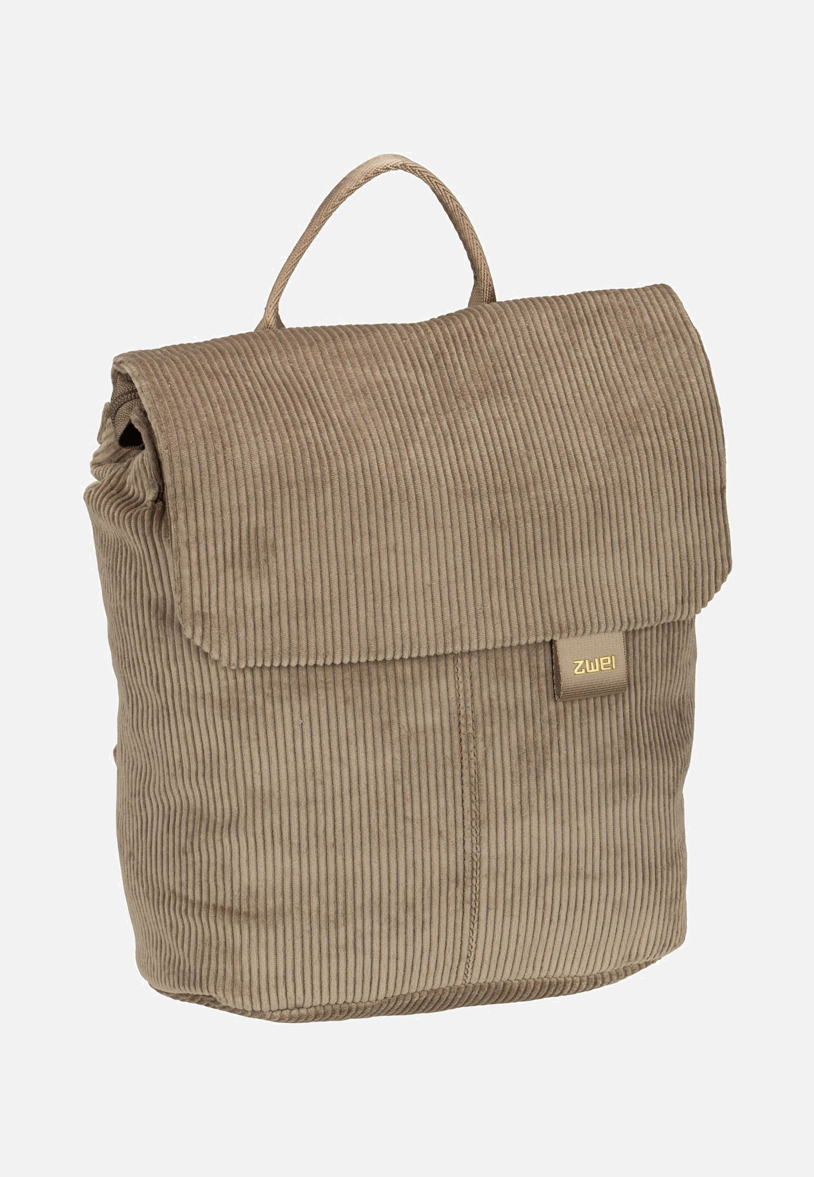 zwei Mademoiselle MR8 Cord/Mocca Backpack