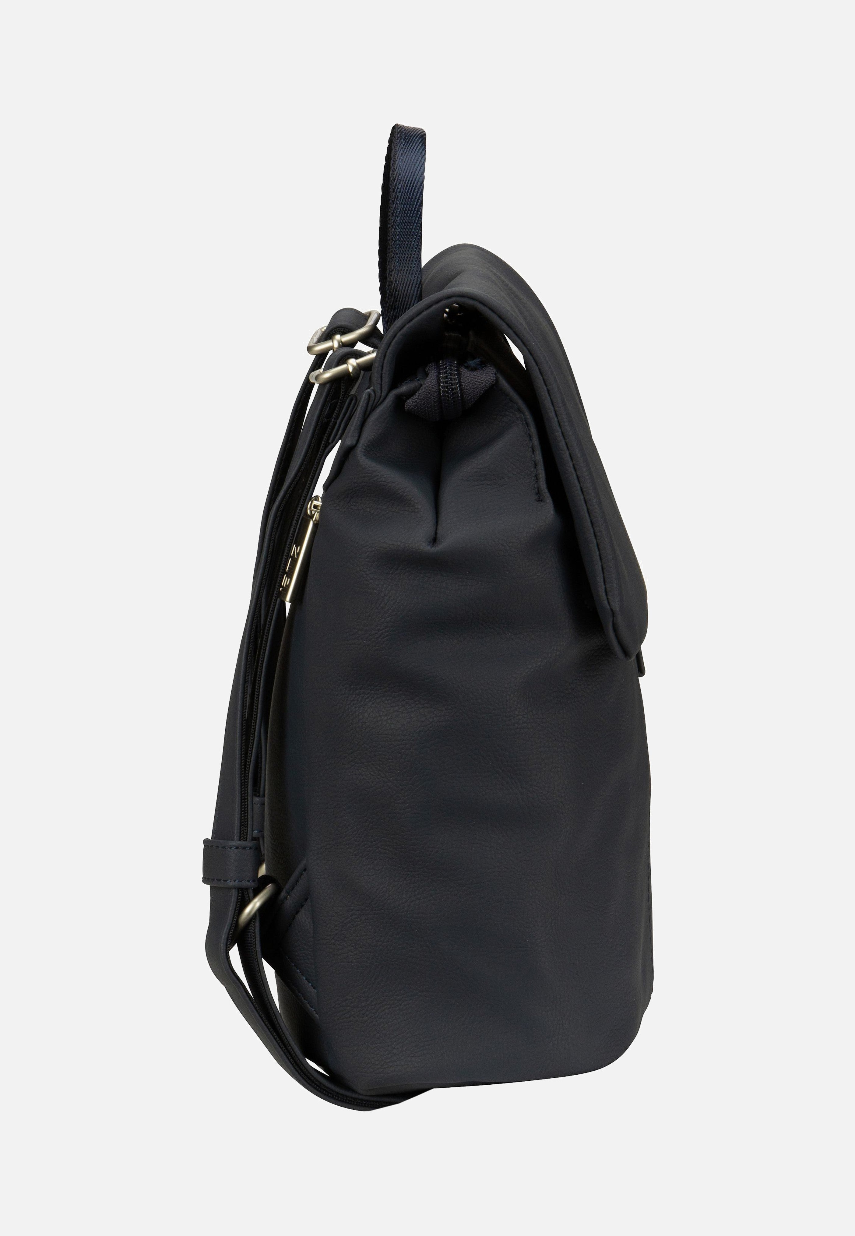 zwei - Mademoiselle MR8 Nubuk/Blue - Backpack | Women-Image