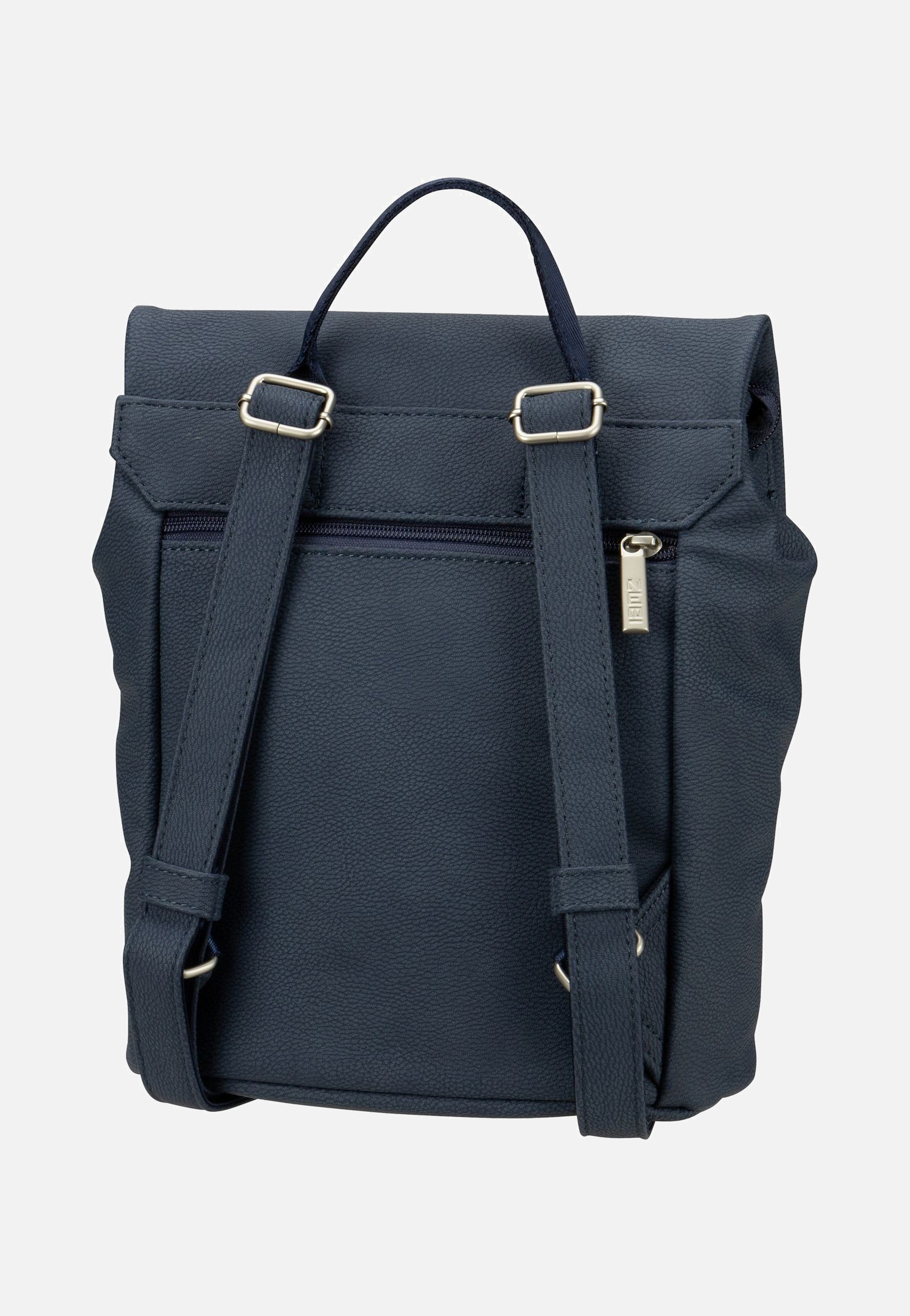 zwei - Mademoiselle MR8 Nubuk/Ink - Backpack | Women-Image