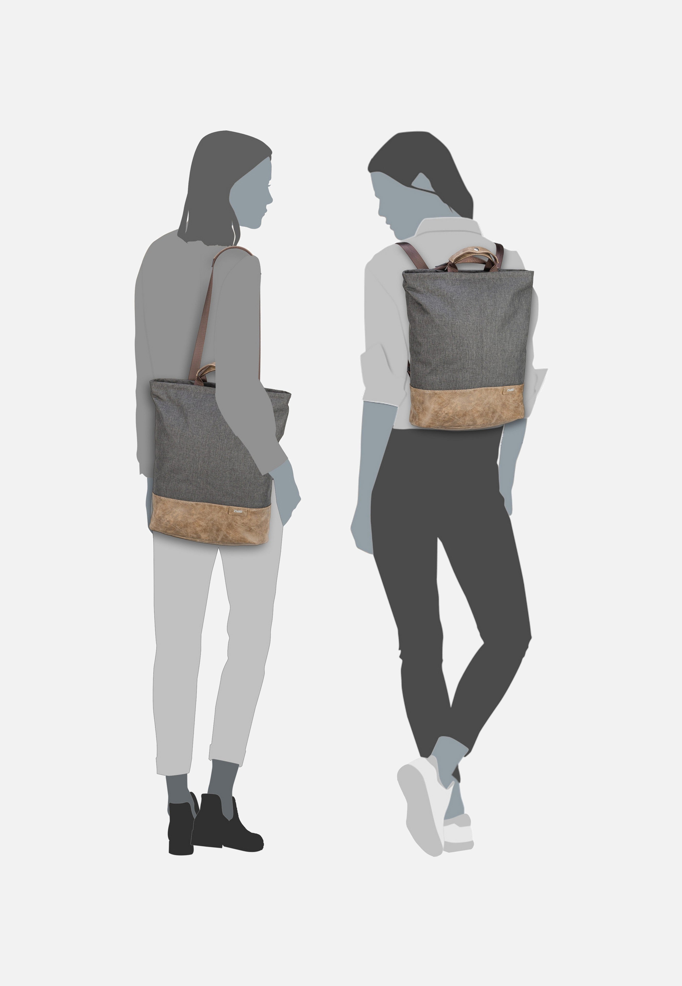 zwei - Olli OR140 Graphit - Backpack | Women-Image