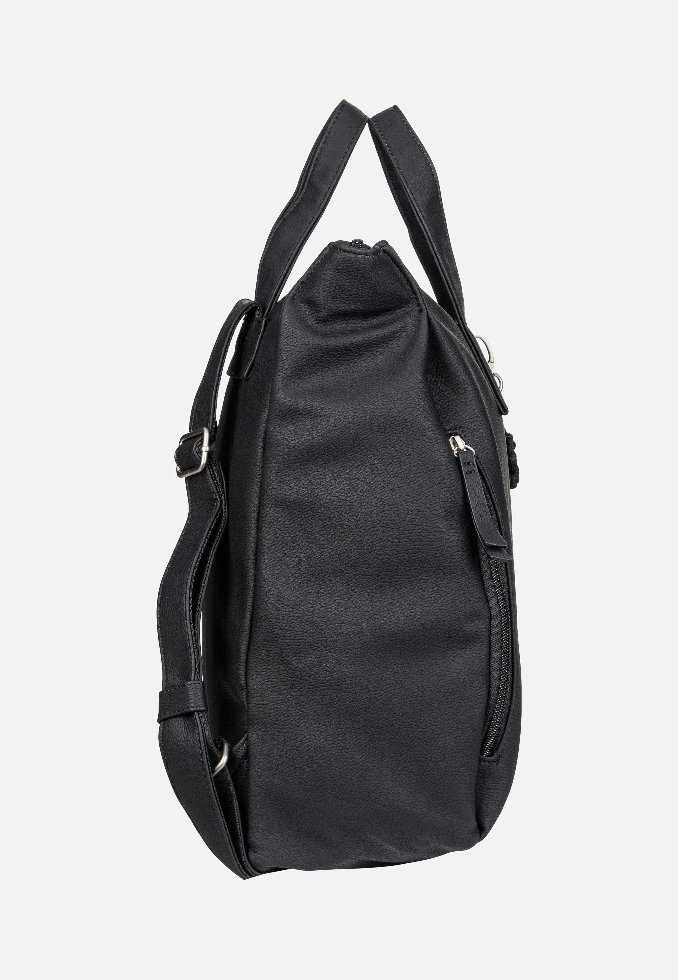 zwei - Yuna YUR150 Nubuk/Black - Backpack | Women-Image