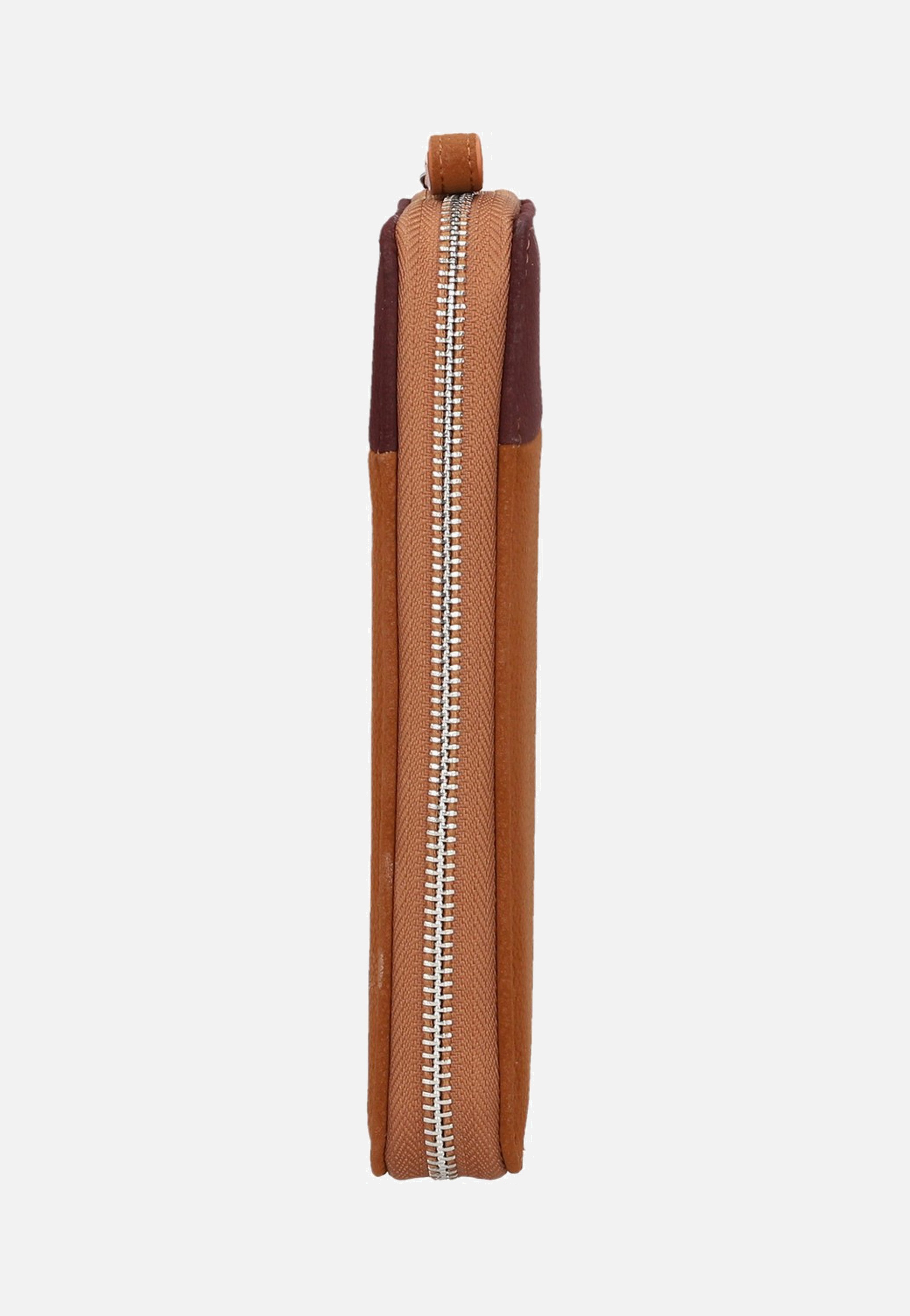 zwei Eva EV2 Nubuk/Cognac Wallet