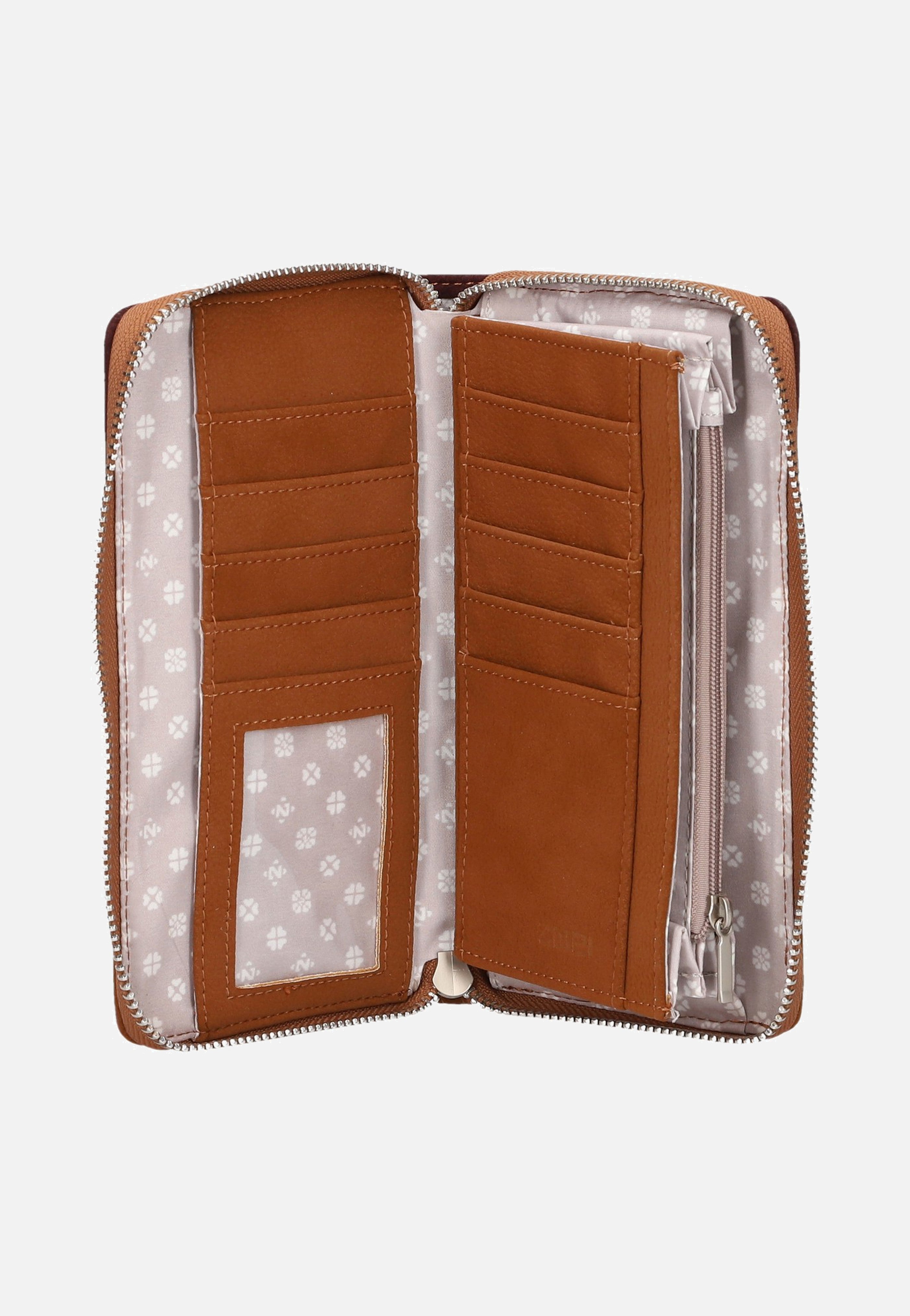 zwei Eva EV2 Nubuk/Cognac Wallet