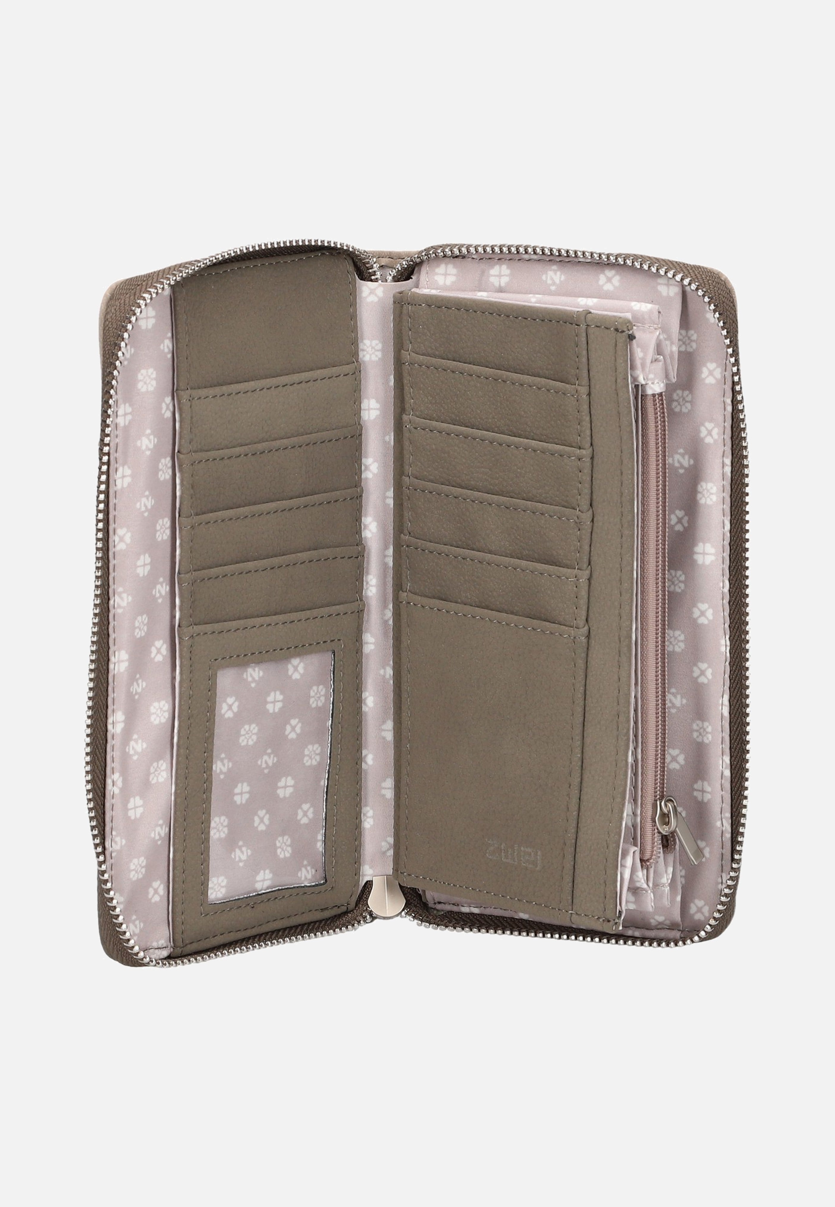 zwei Eva EV2 Nubuk/Mud Wallet