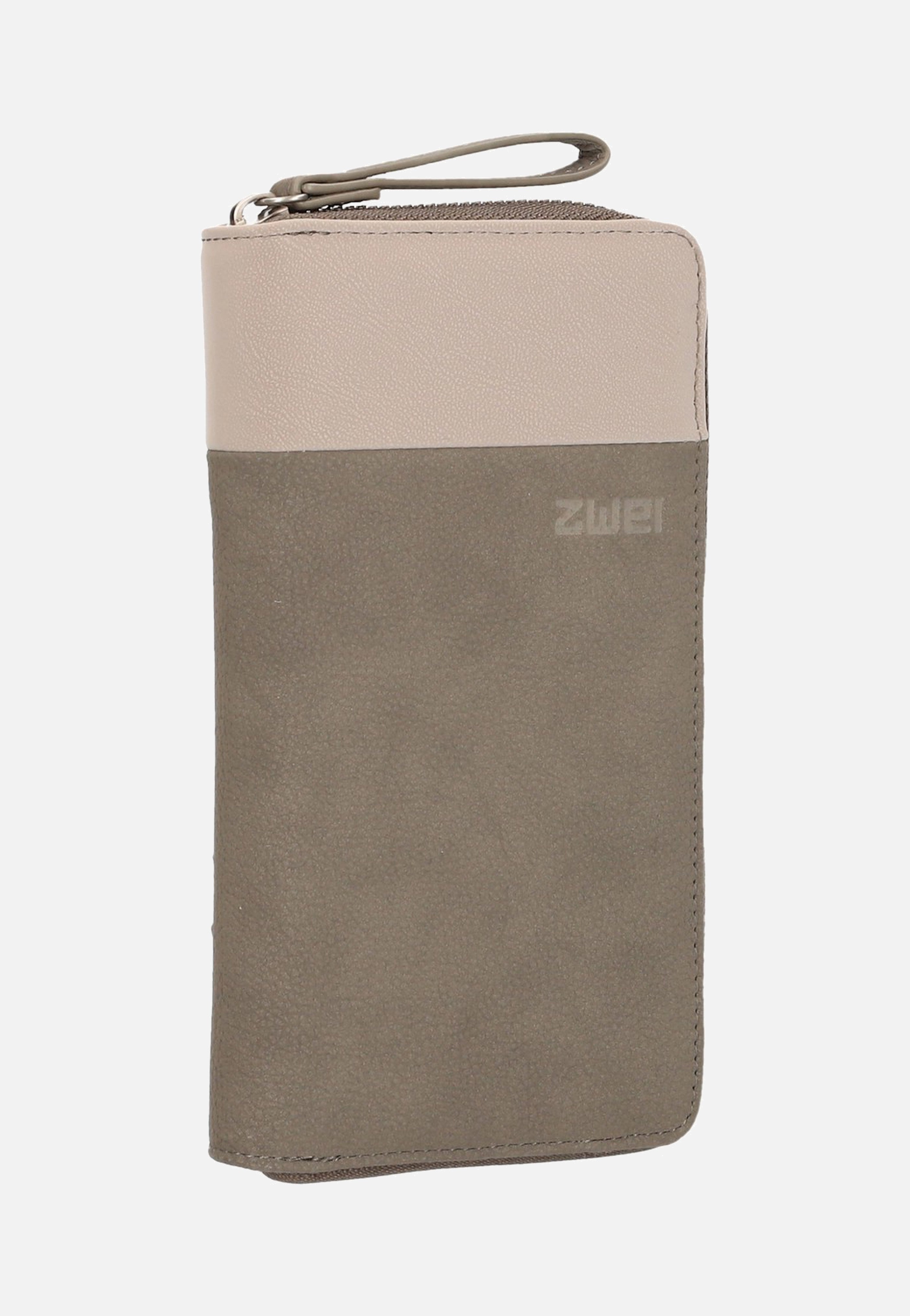 zwei Eva EV2 Nubuk/Mud Wallet