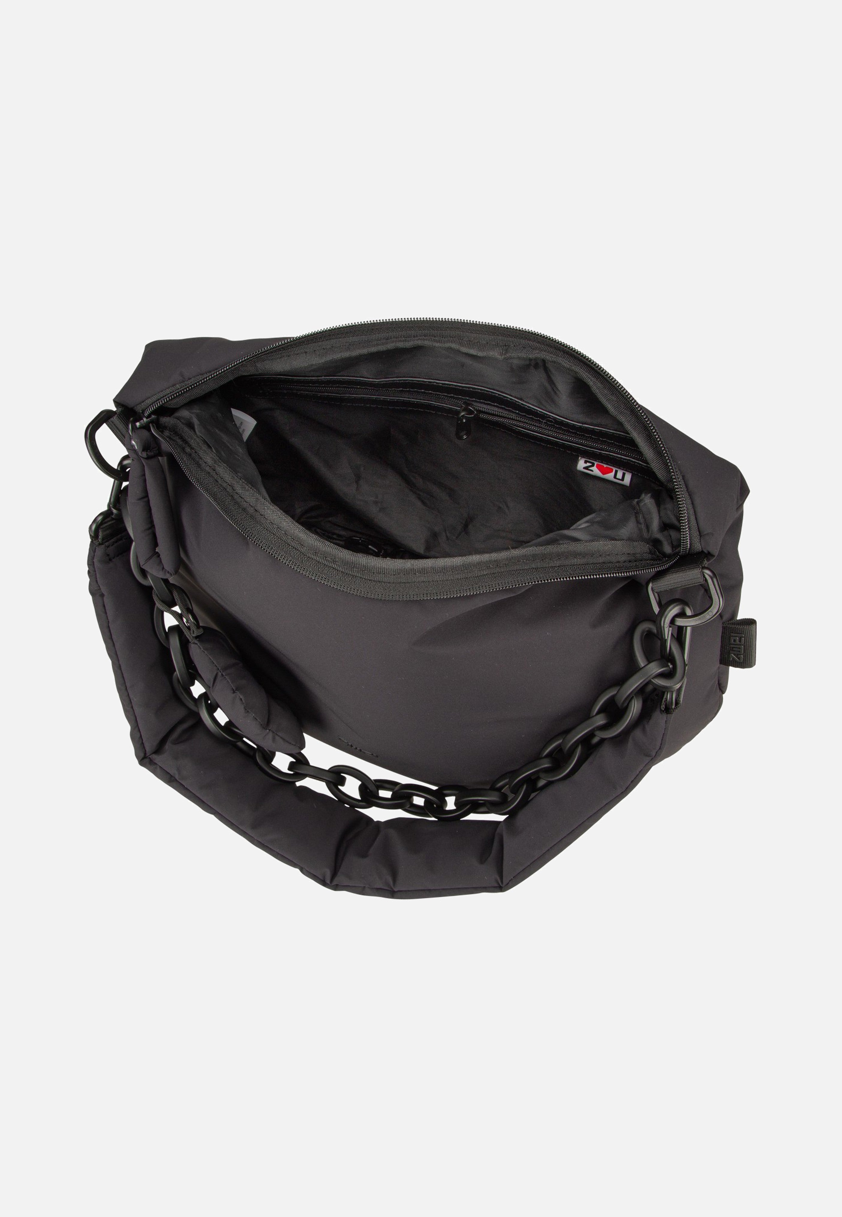 zwei Hannah HA140 Black Hobo Bag